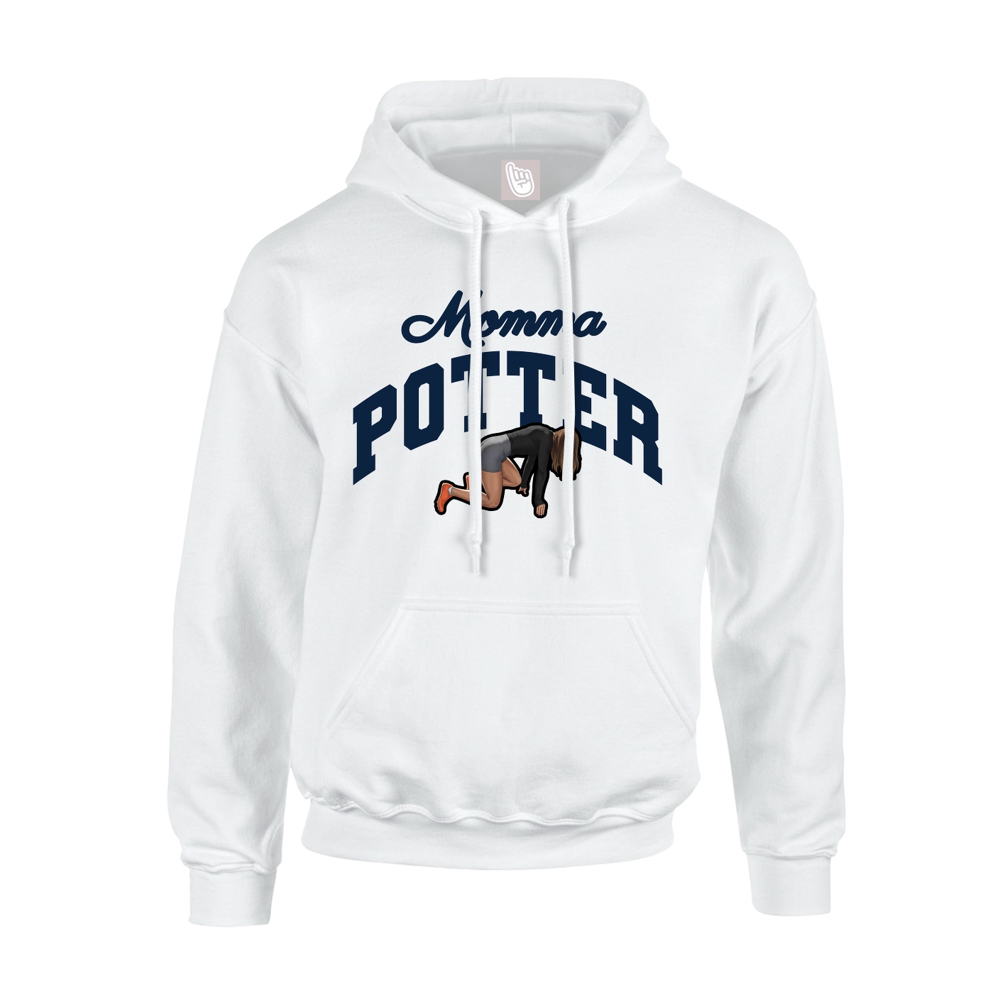 Hoodie — Mothers Day Arch in White