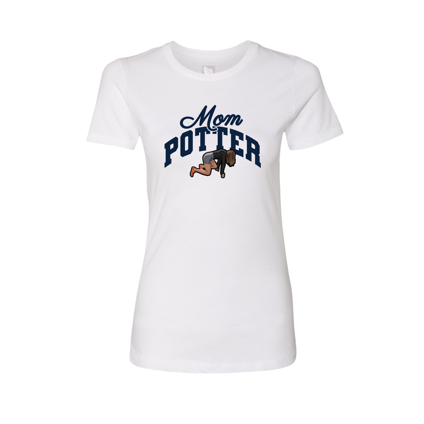 Womens Tee — Mothers Day Arch in White