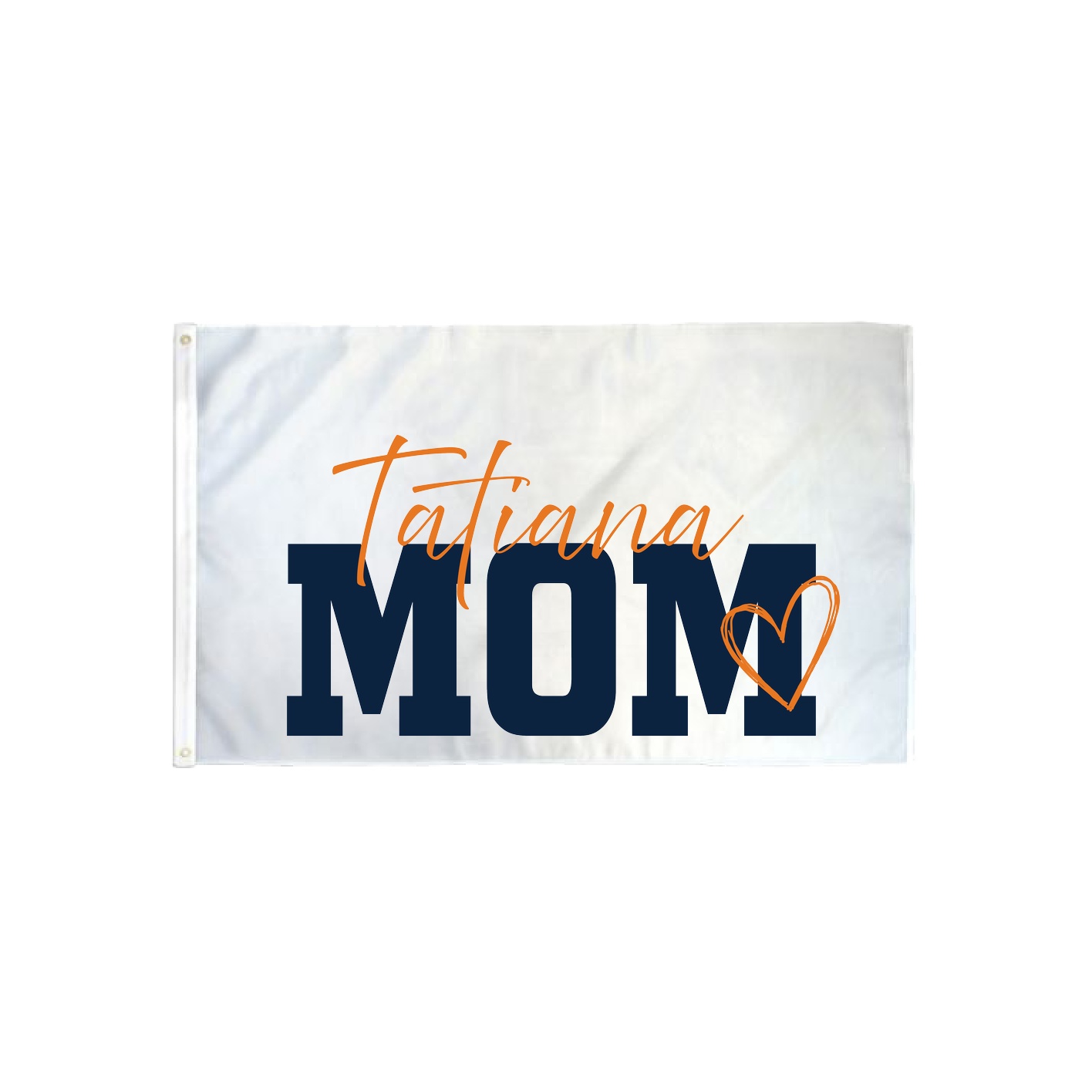 3x5 Flag — Mothers Day Script in Classic