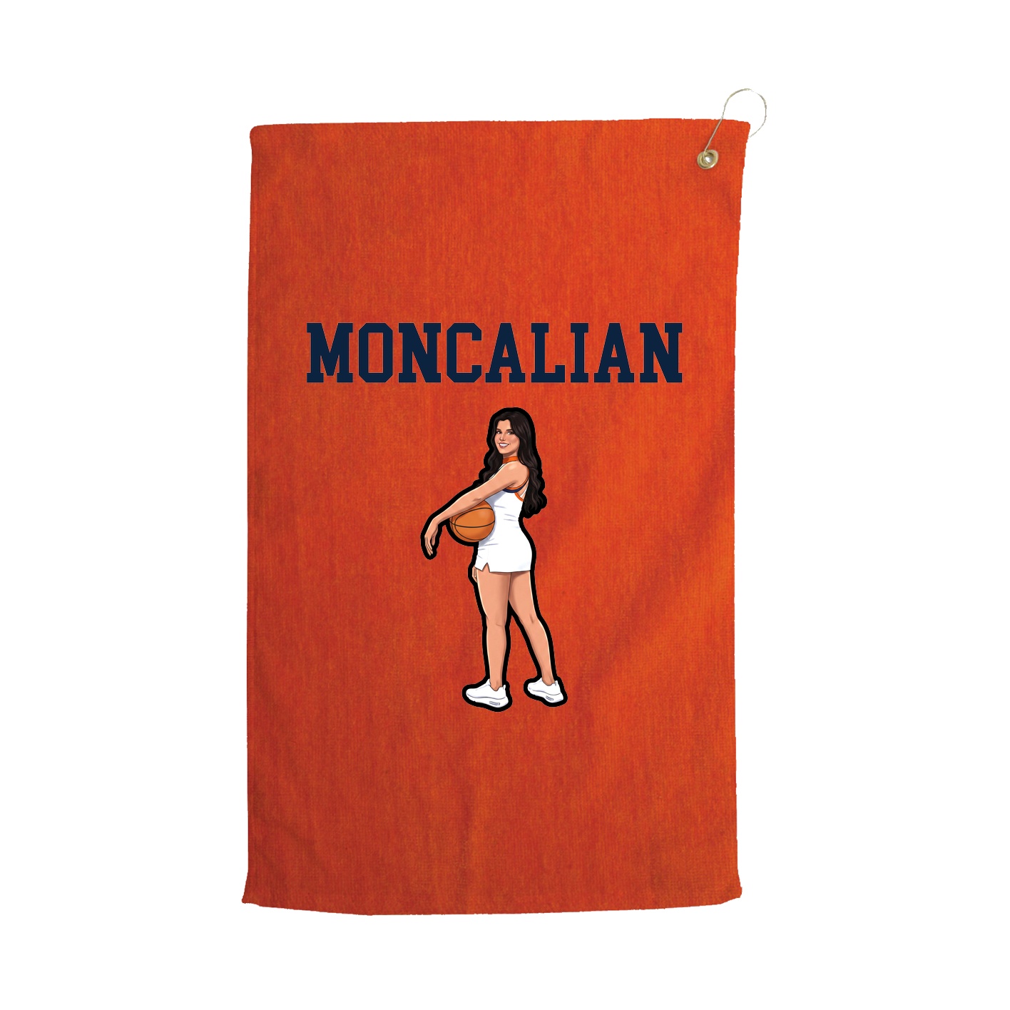 Golf Towel — Shirsey in Orange