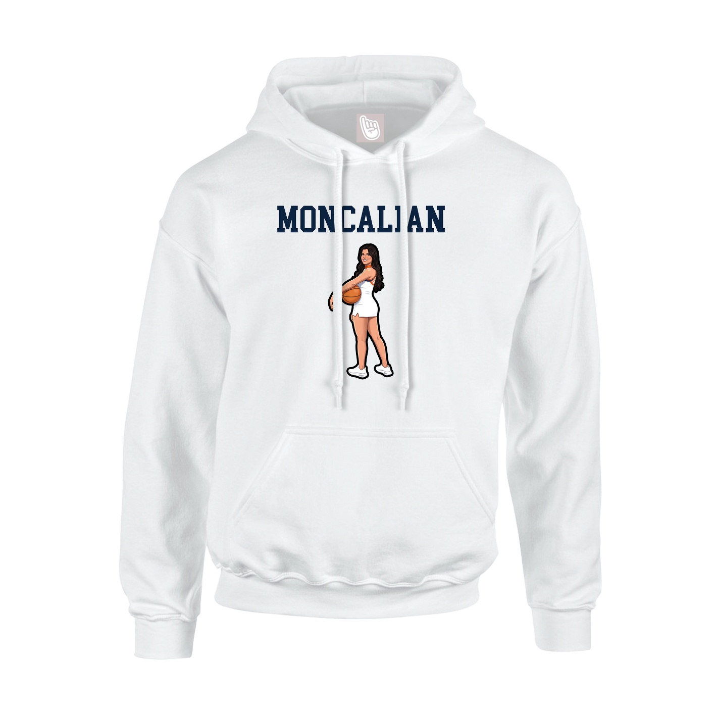 Hoodie — Shirsey in White