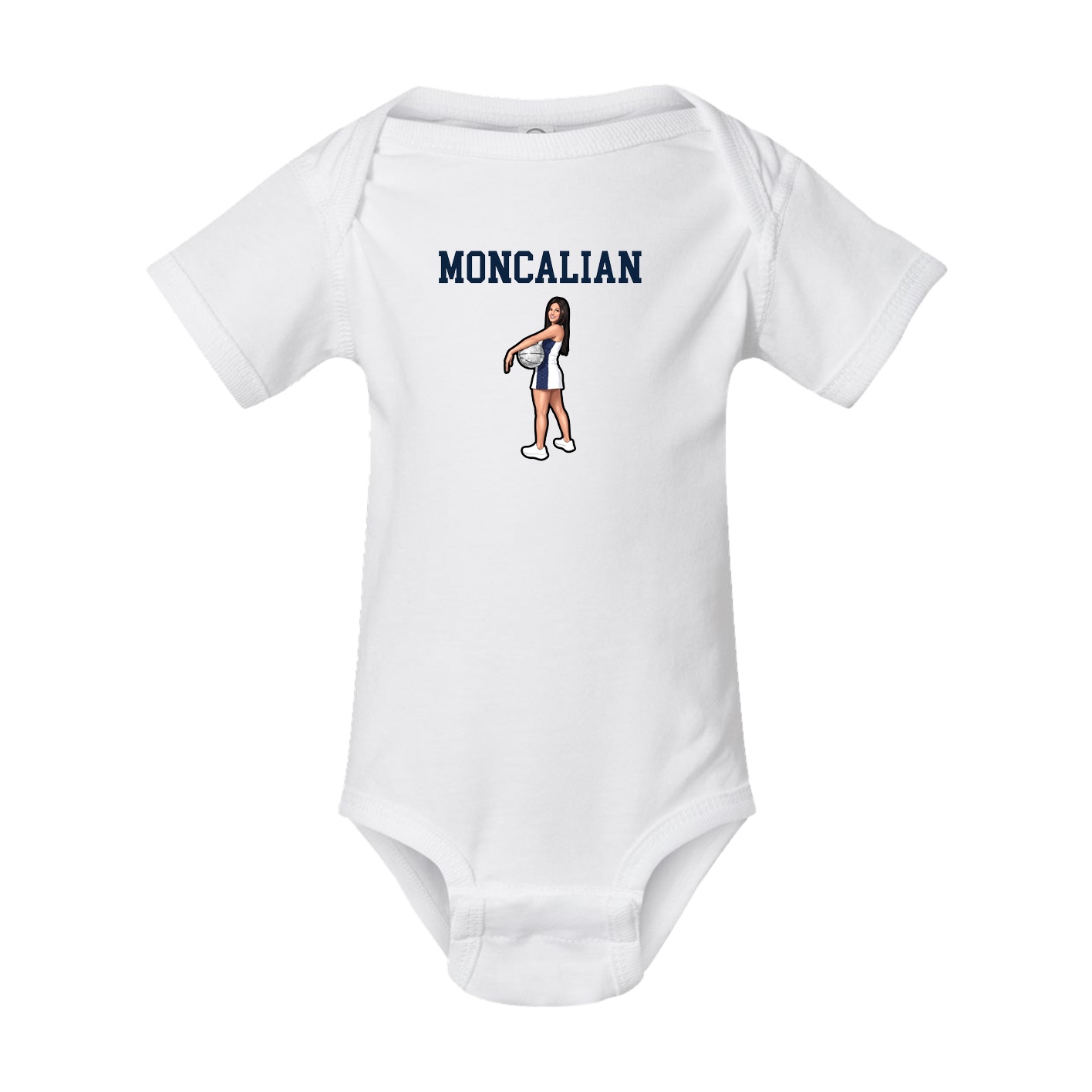 Baby Onesie — Shirsey in White