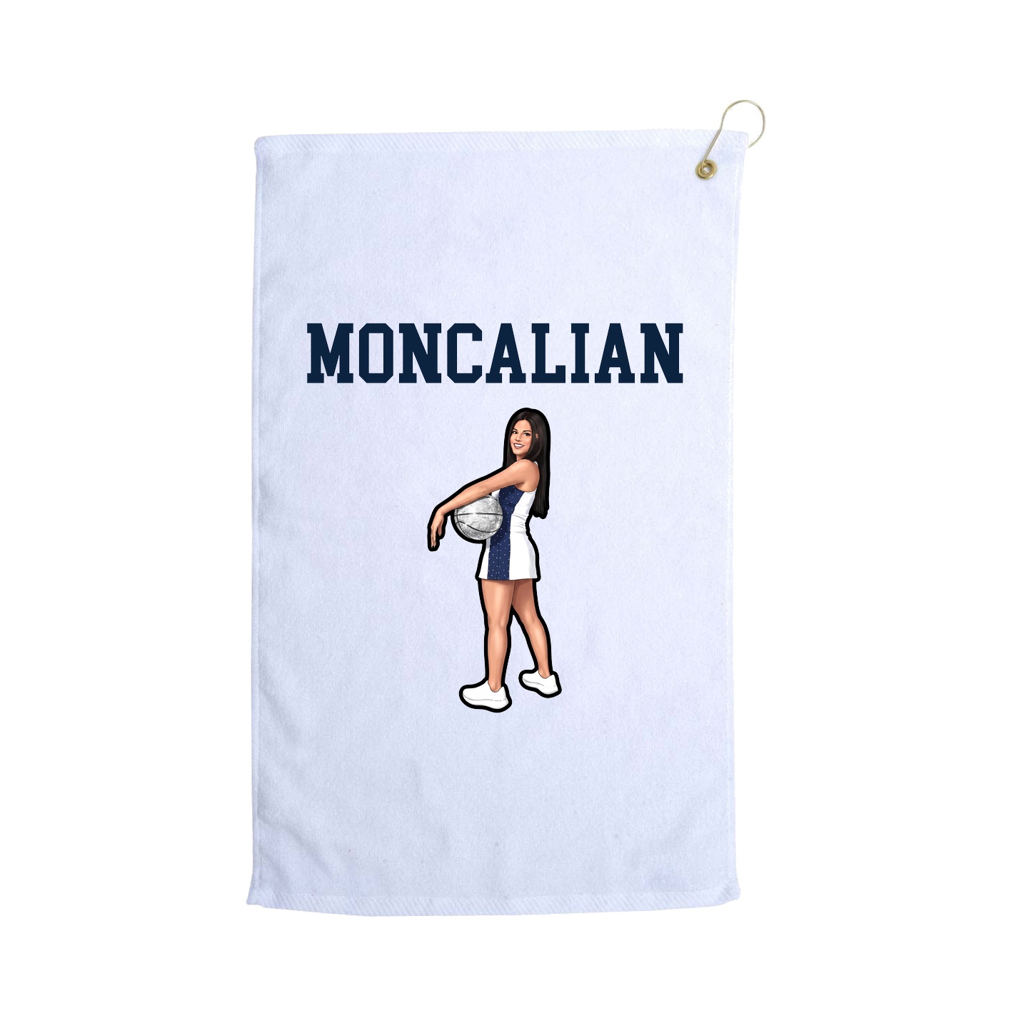 Golf Towel — Shirsey in White