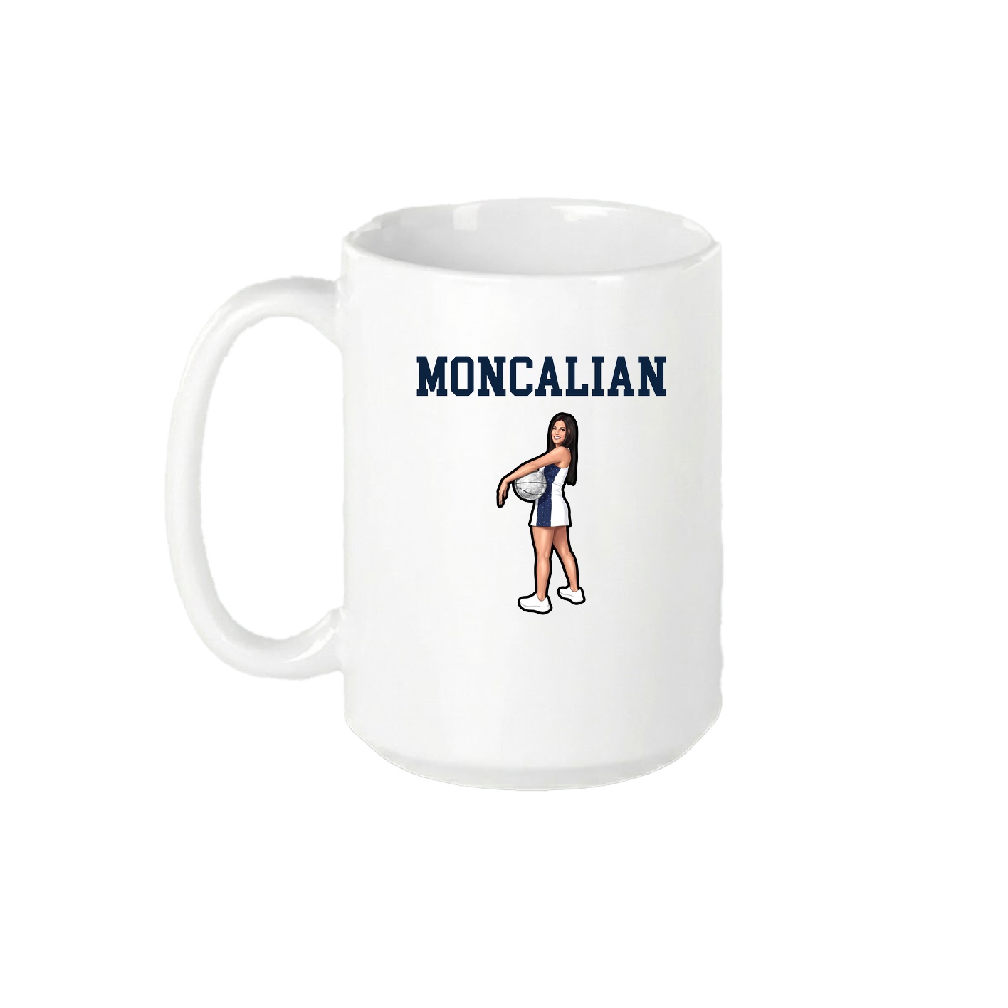 15oz Coffee Mug — Shirsey in White