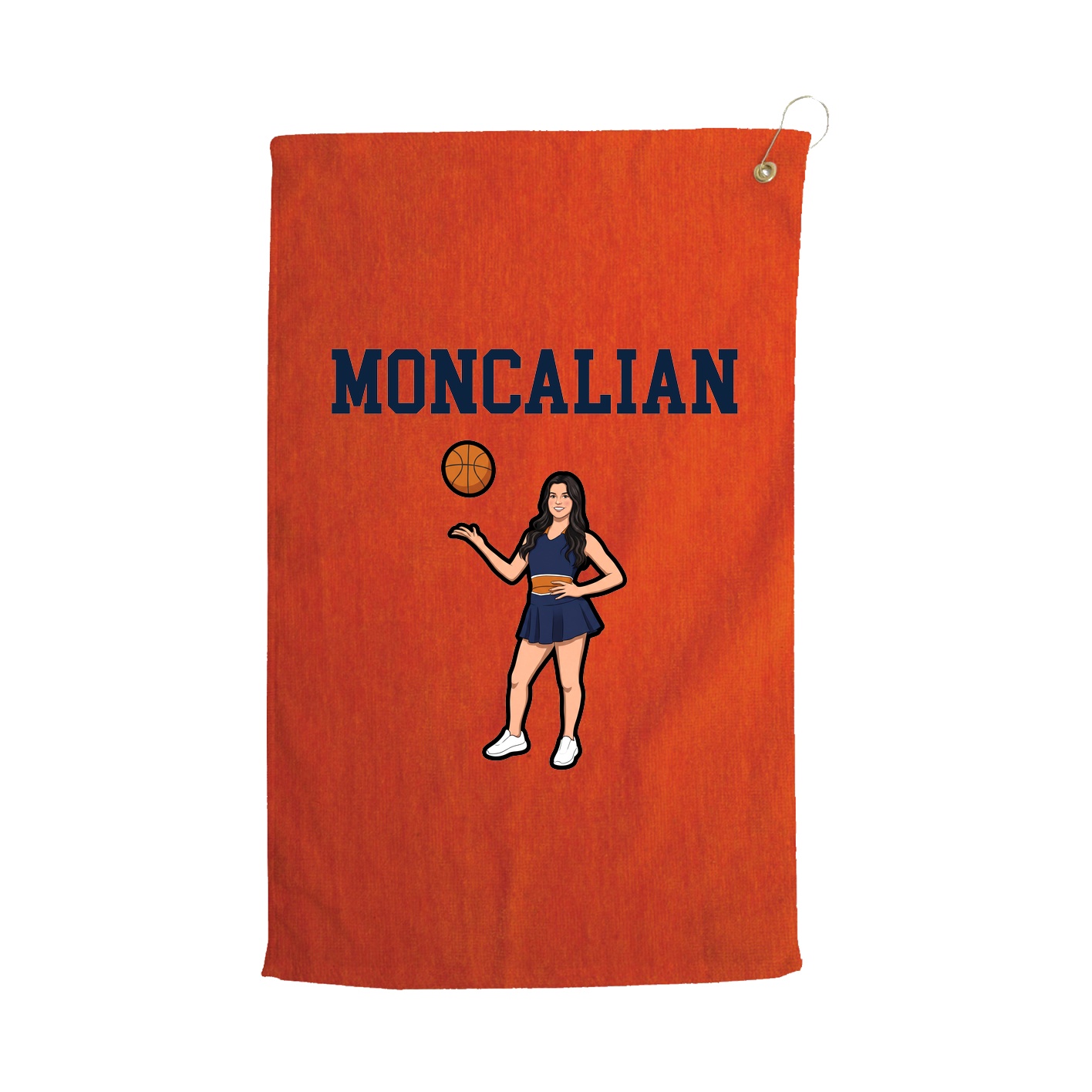 Golf Towel — Shirsey in Orange