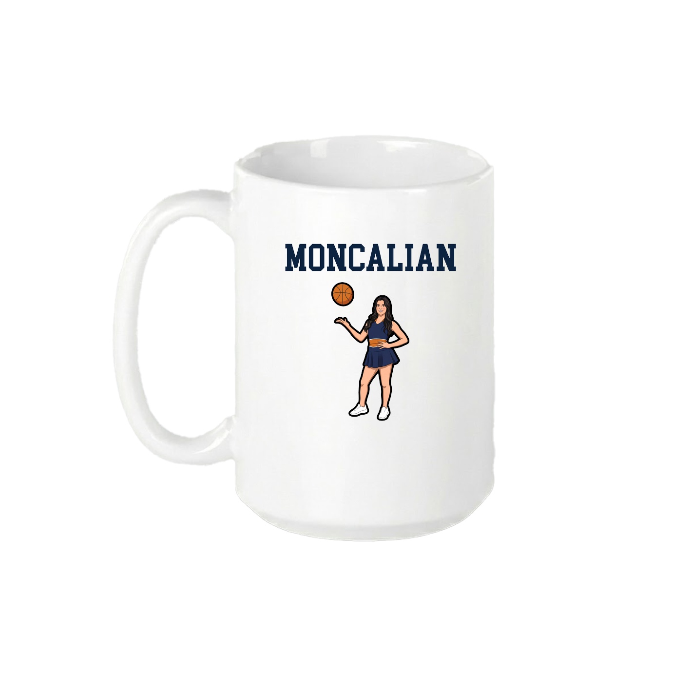 15oz Coffee Mug — Shirsey in White