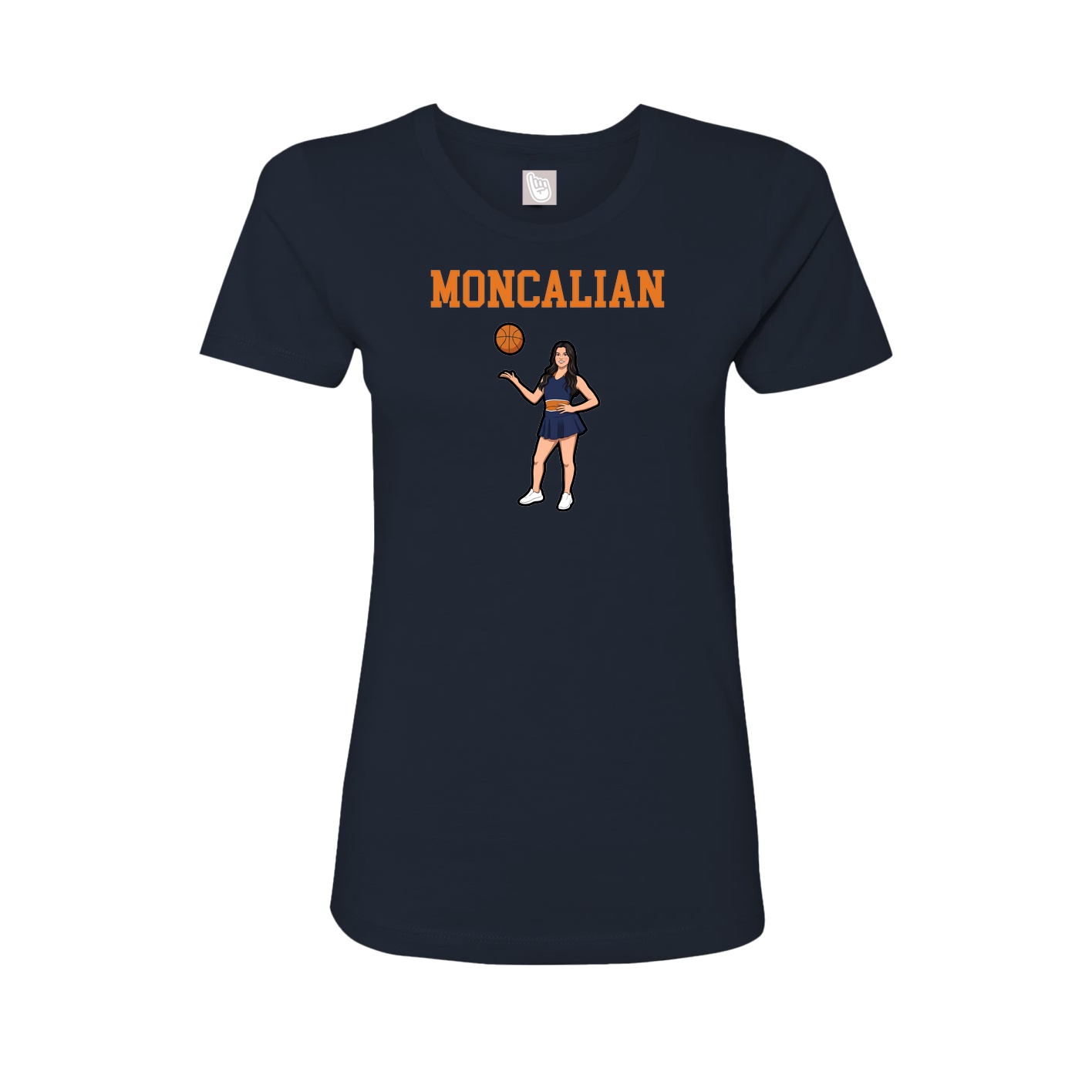 Fitted Women's Tee — Shirsey in Navy