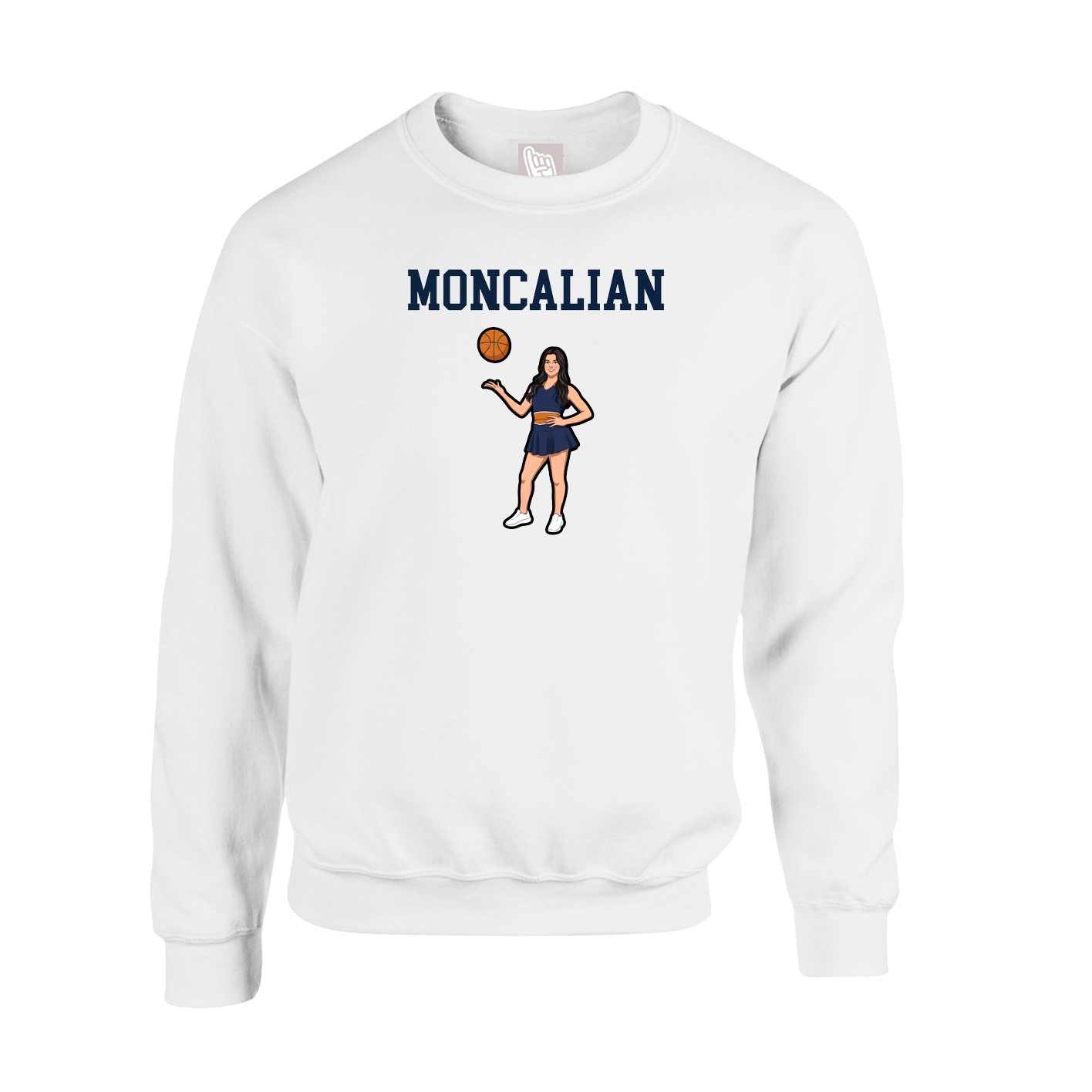 Fleece Crew — Shirsey in White