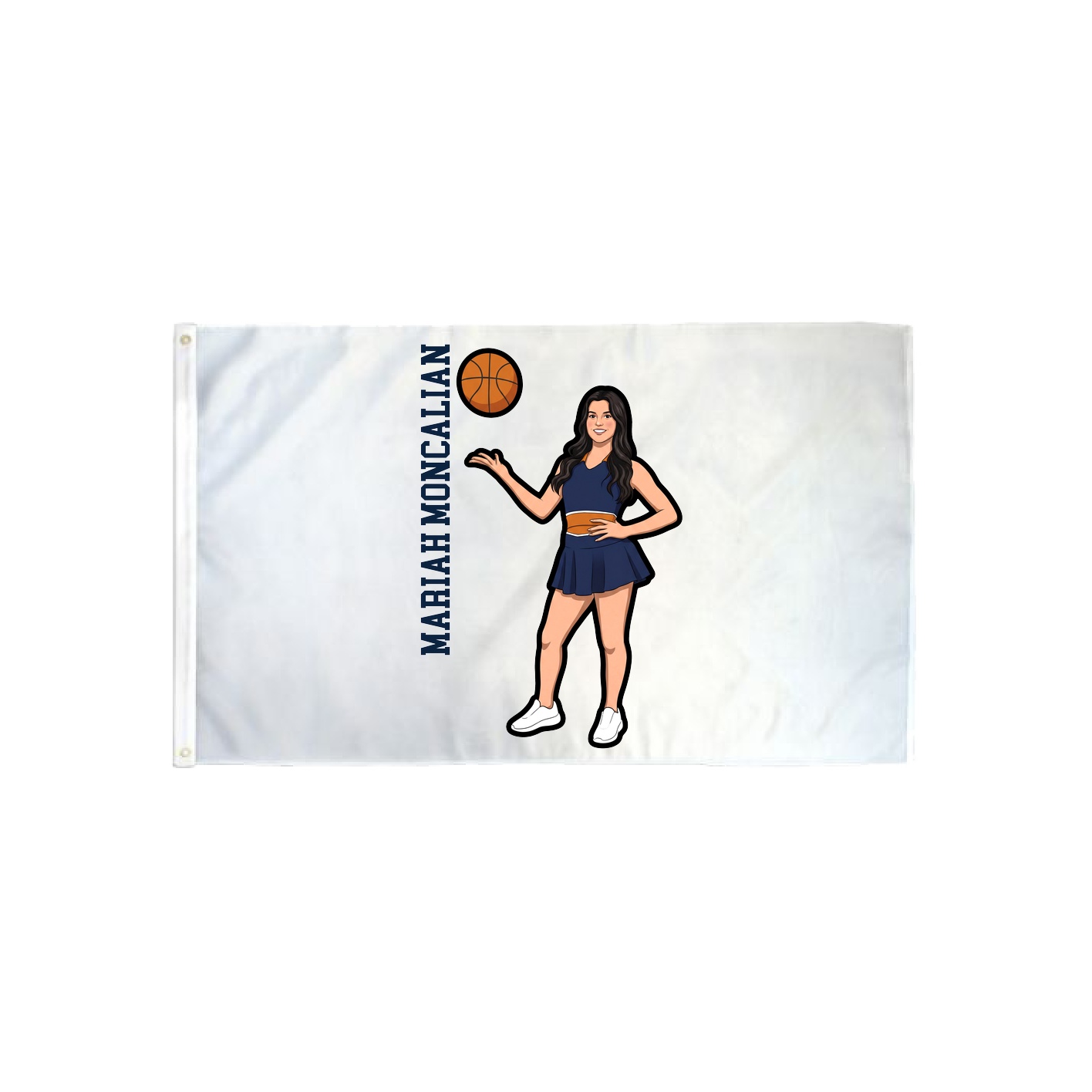3x5 Flag — Name Vertical in Classic