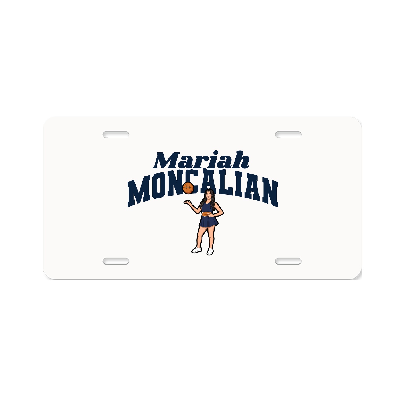 License Plate — Signature Arch in Classic