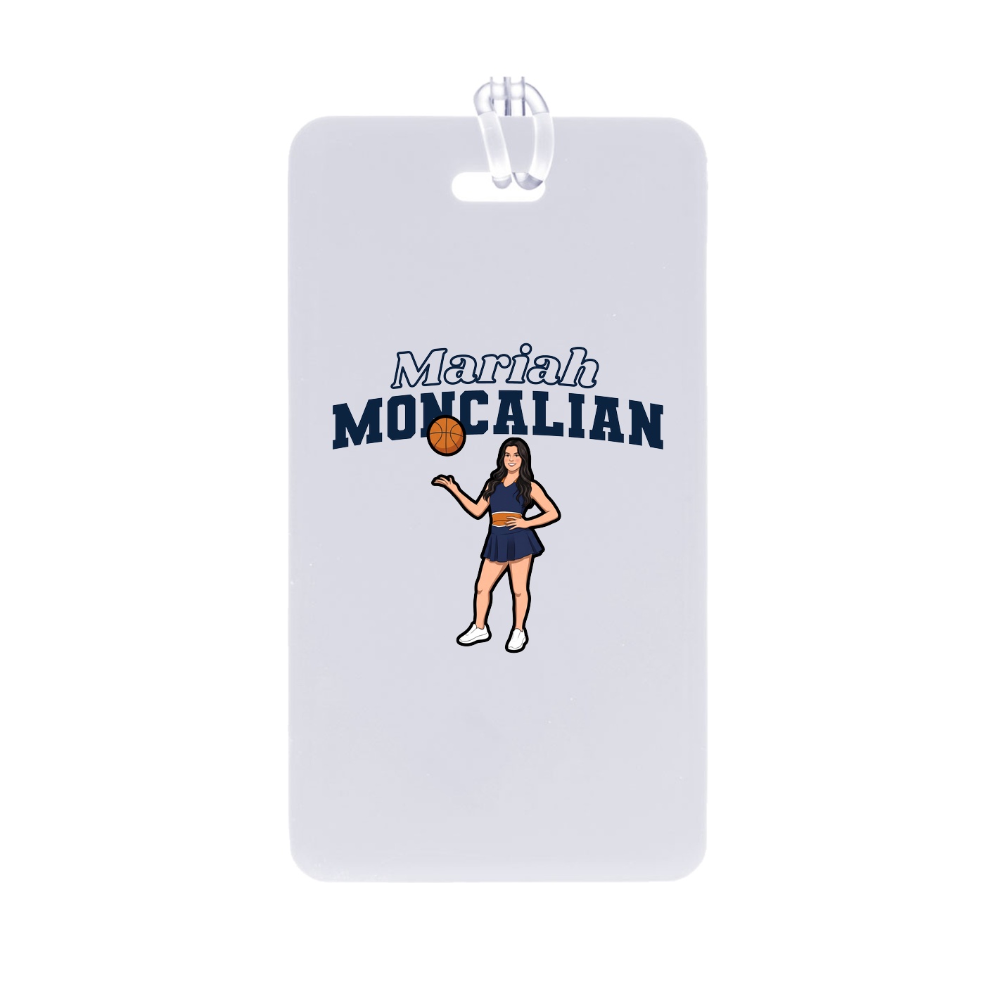 Bag Tag — Name Arch in Classic