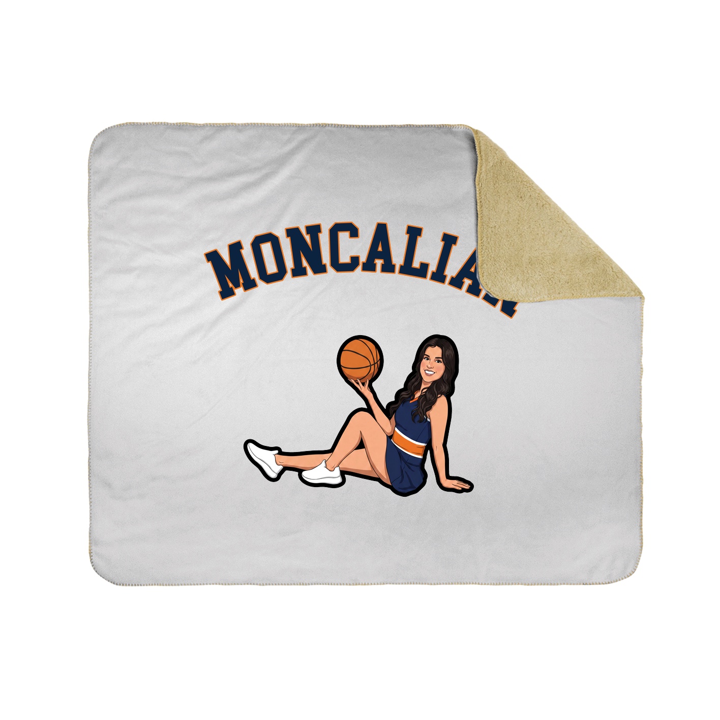 Throw Blanket — Shirsey Arch in White