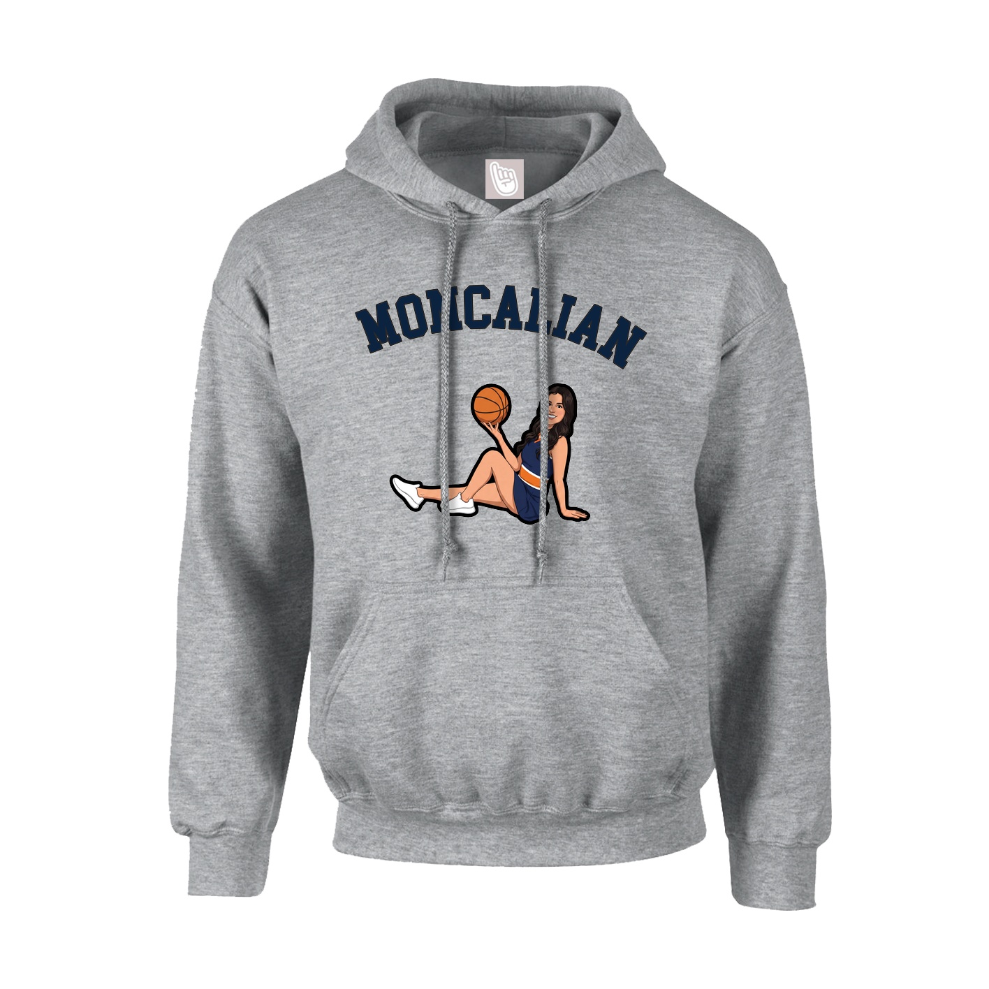 Hoodie — Shirsey Arch in Grey