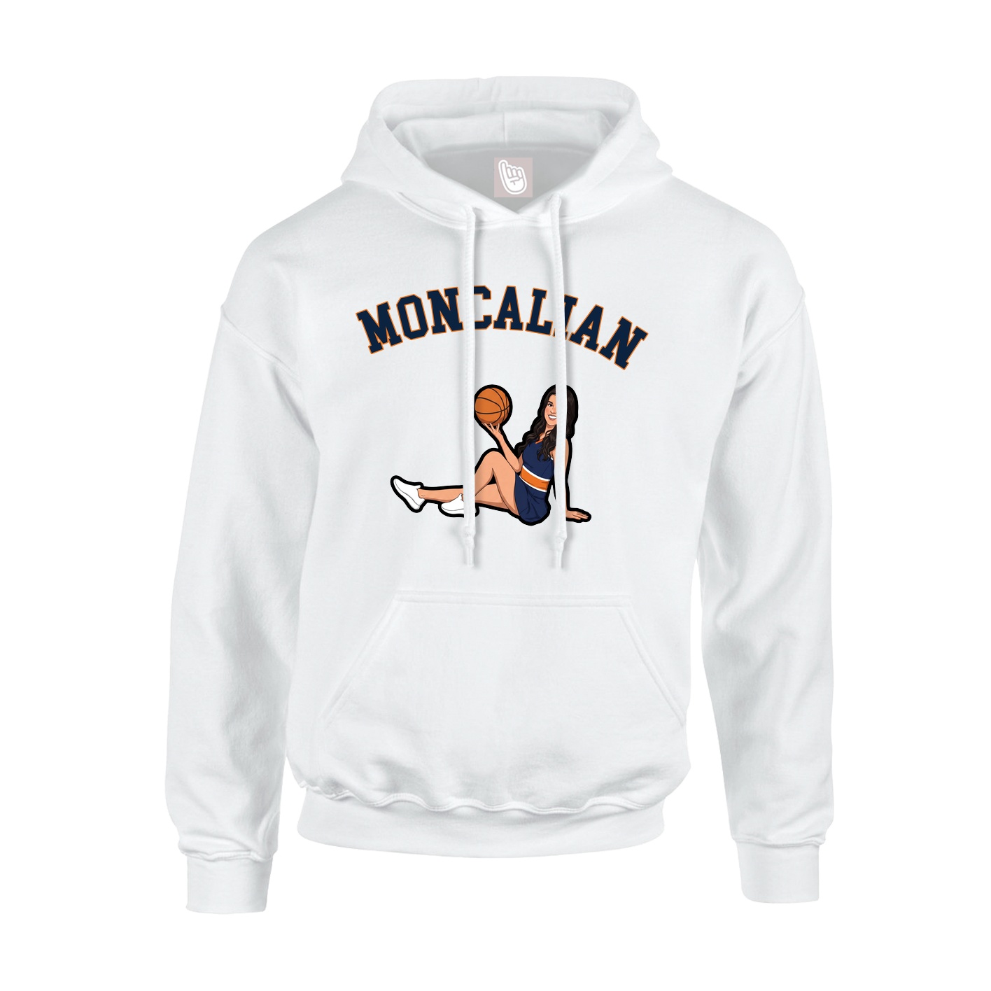 Hoodie — Shirsey Arch in White