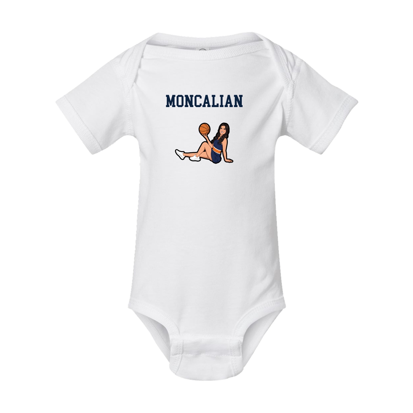 Baby Onesie — Shirsey in White