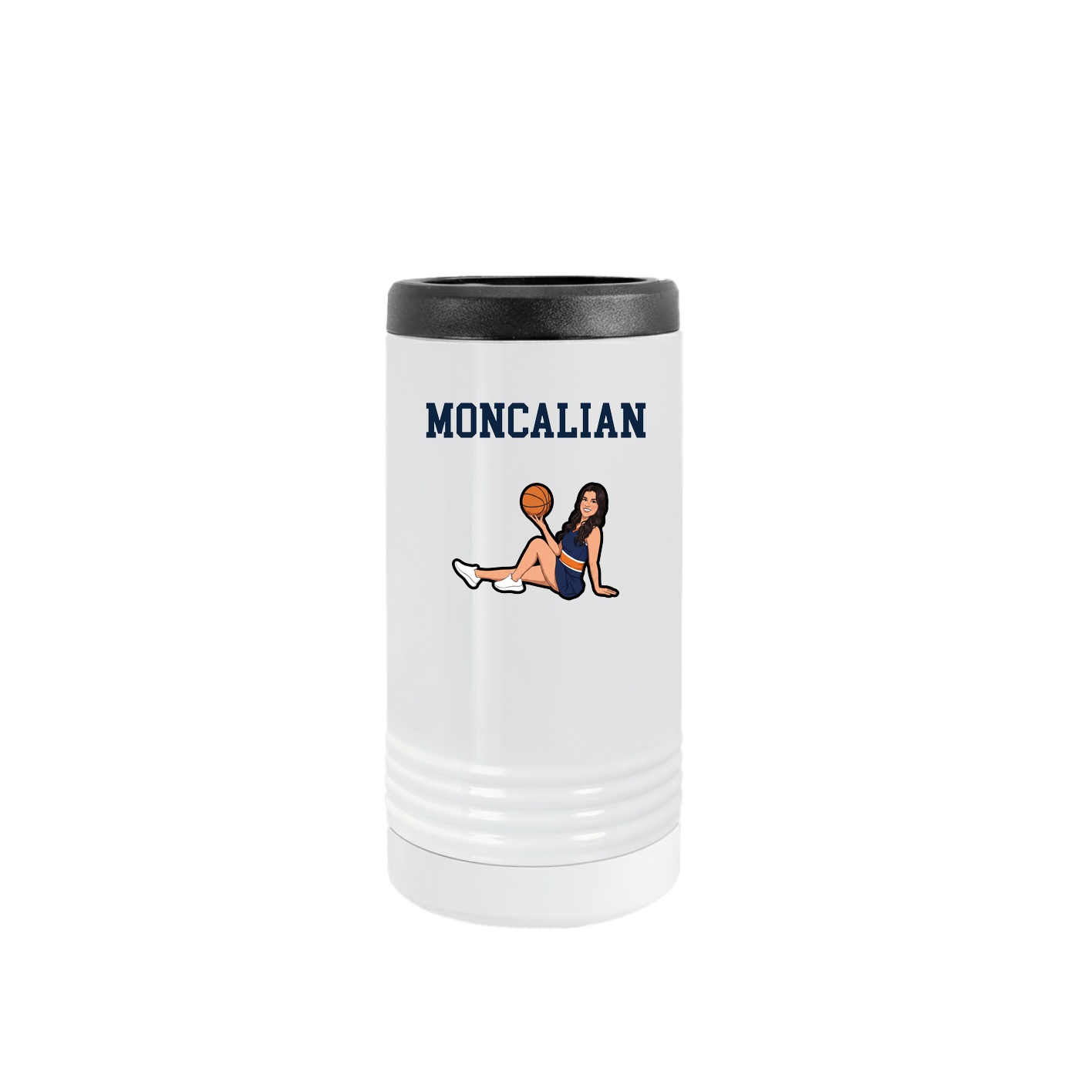 Slim Beverage Holder — Shirsey in White