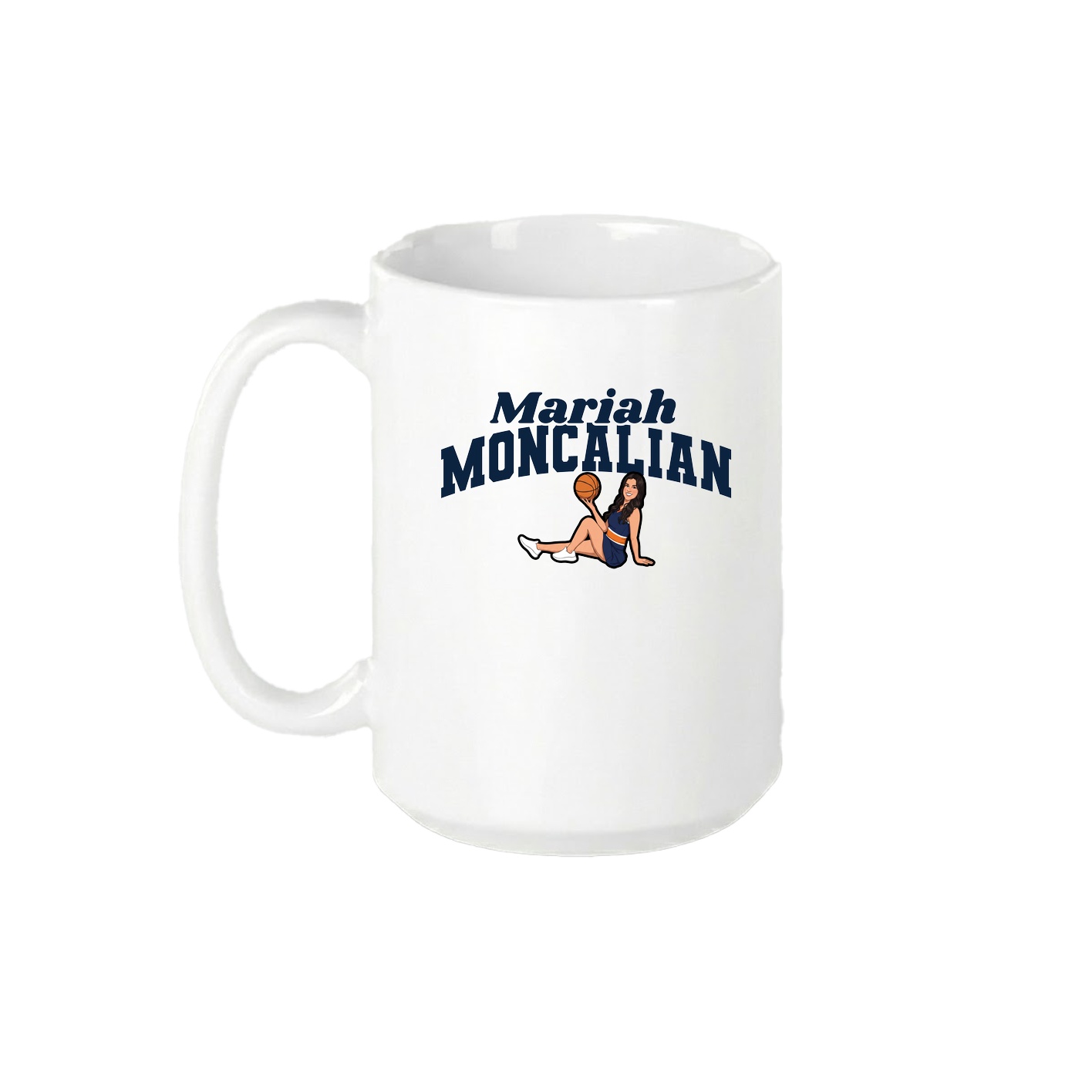 15oz Coffee Mug — Signature Arch in White