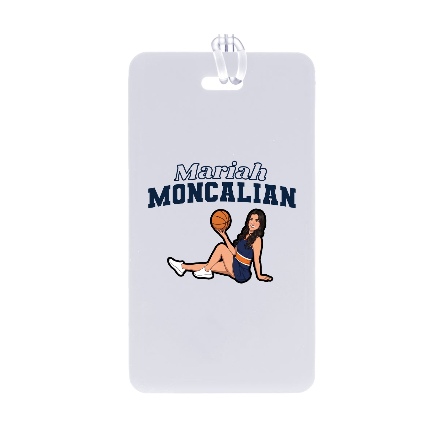 Bag Tag — Name Arch in Classic