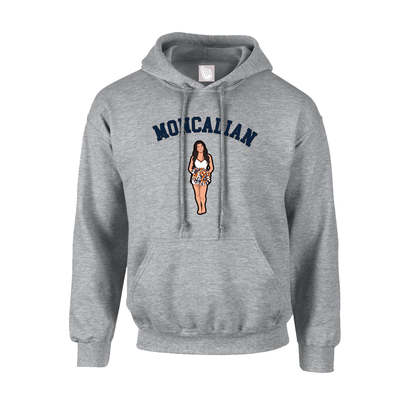 Youth Hoodie — Shirsey Arch in Grey