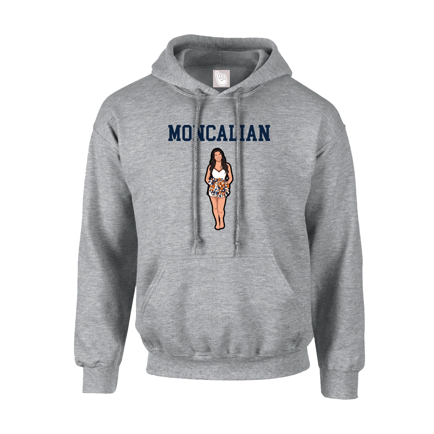 Hoodie — Shirsey in Grey