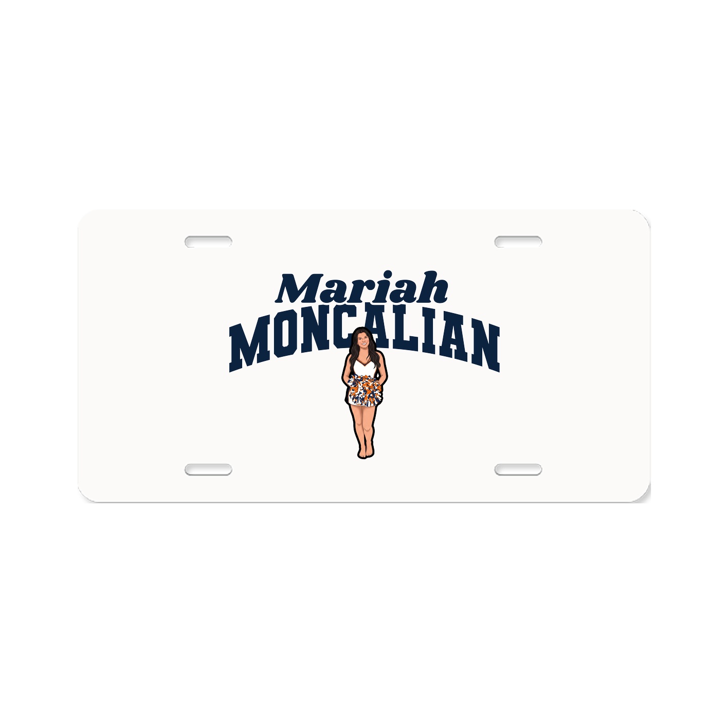 License Plate — Signature Arch in Classic
