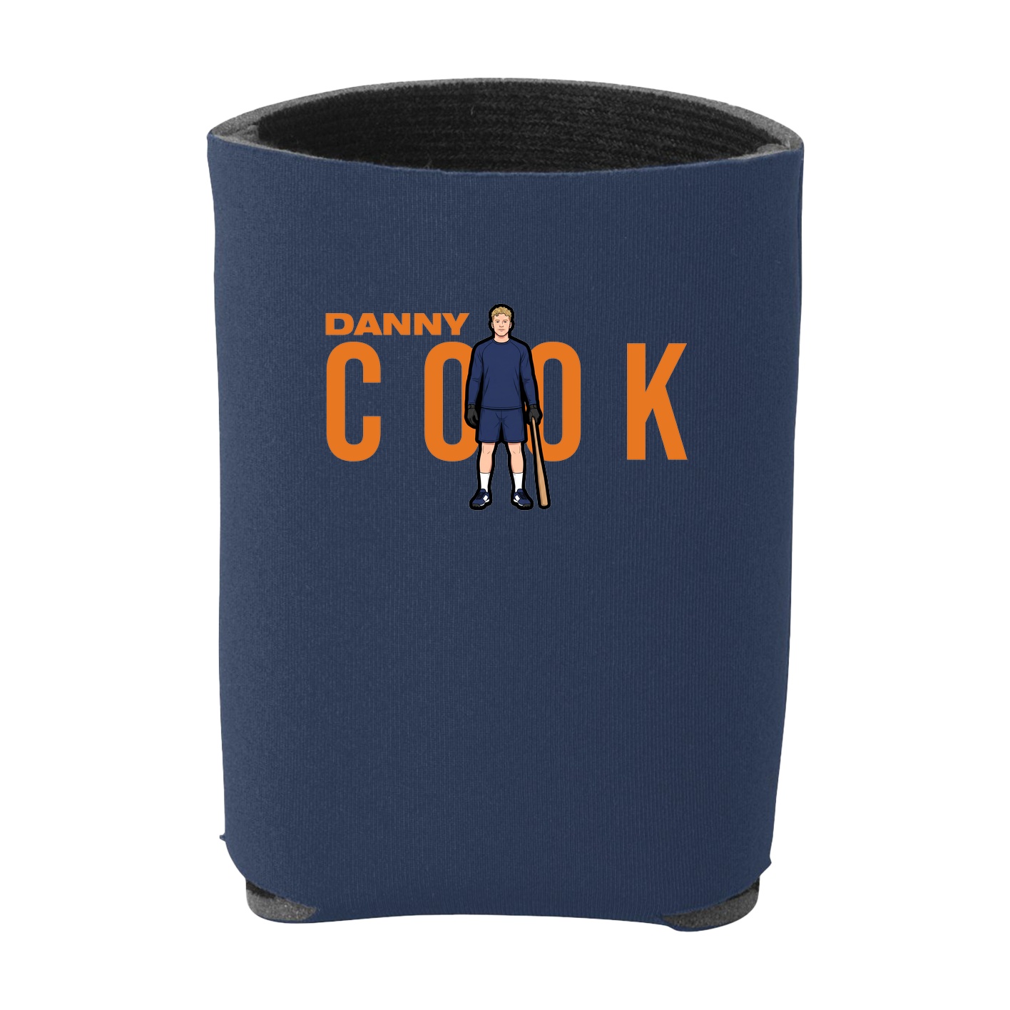 Can Holder — Player Name in Navy