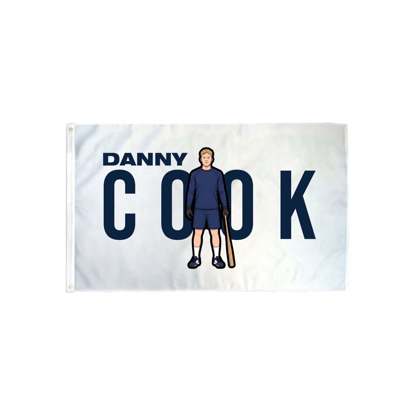 3x5 Flag — Player Name in Classic