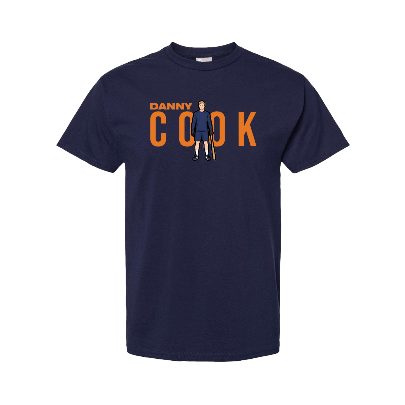 Tee — Player Name in Navy