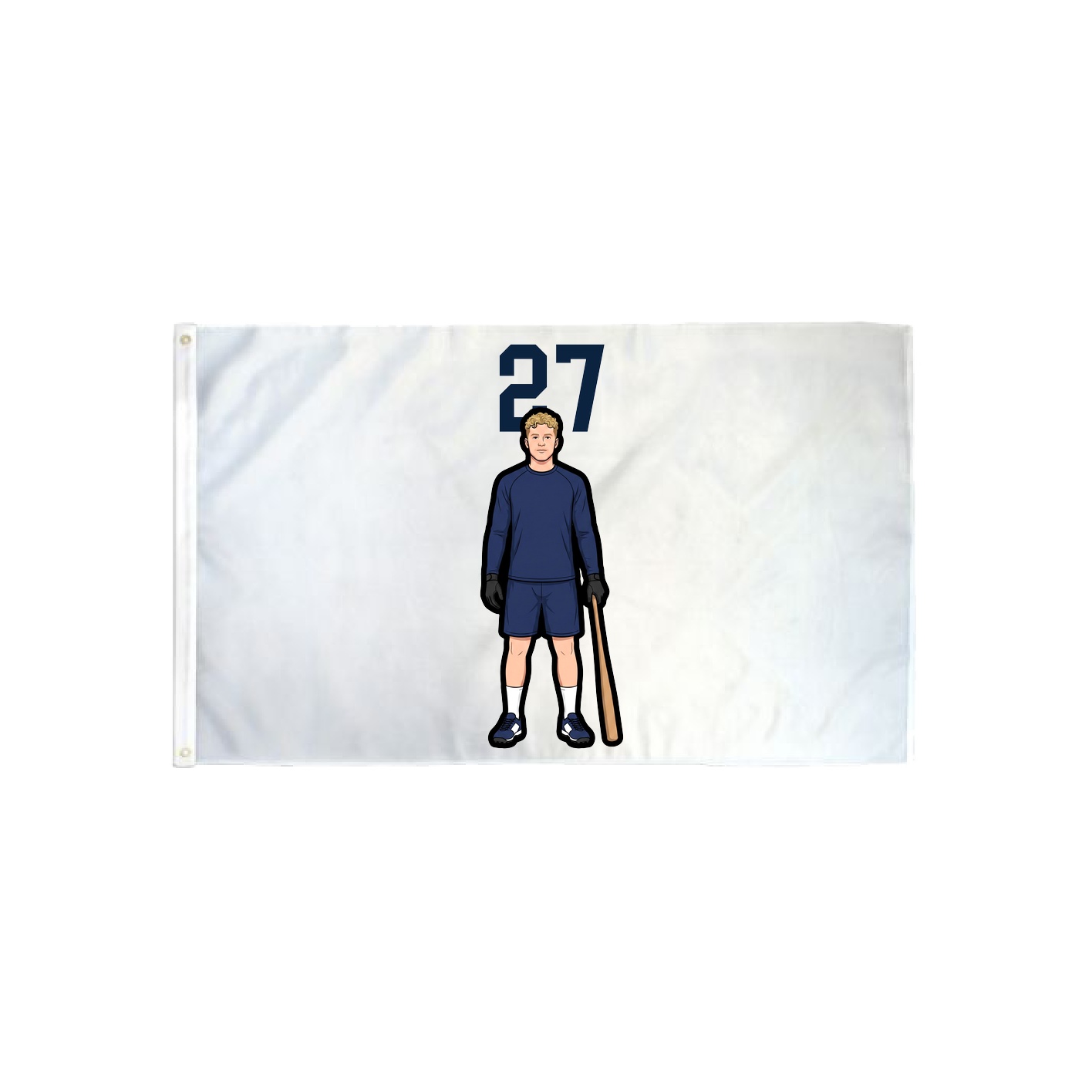 3x5 Flag — Number Top in Classic