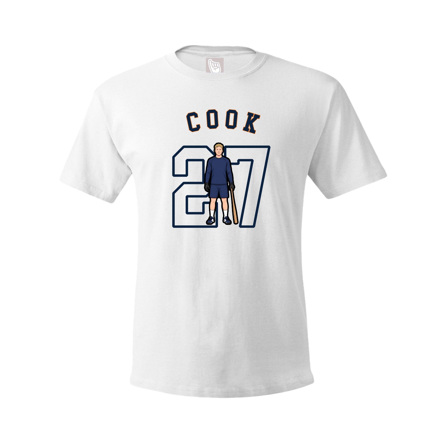Youth Tee — Shirsey Arch in White