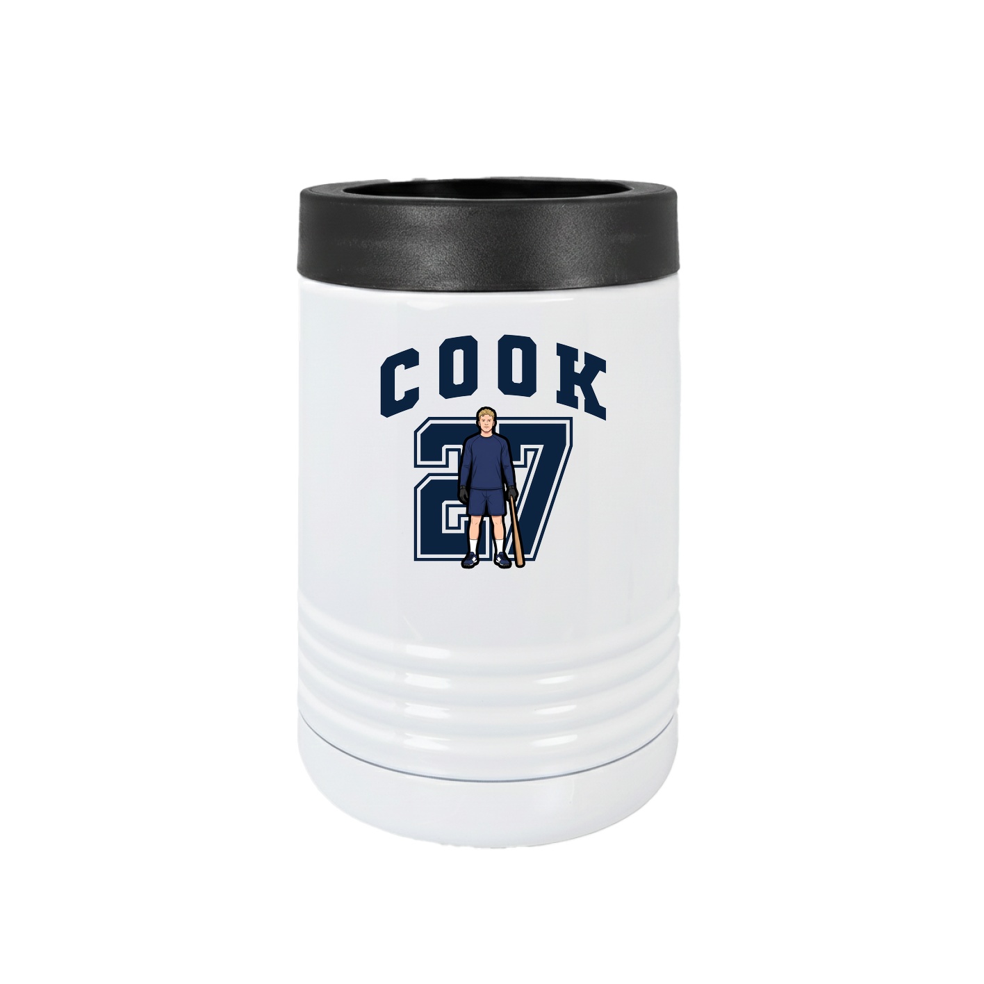 Beverage Holder — Number in White