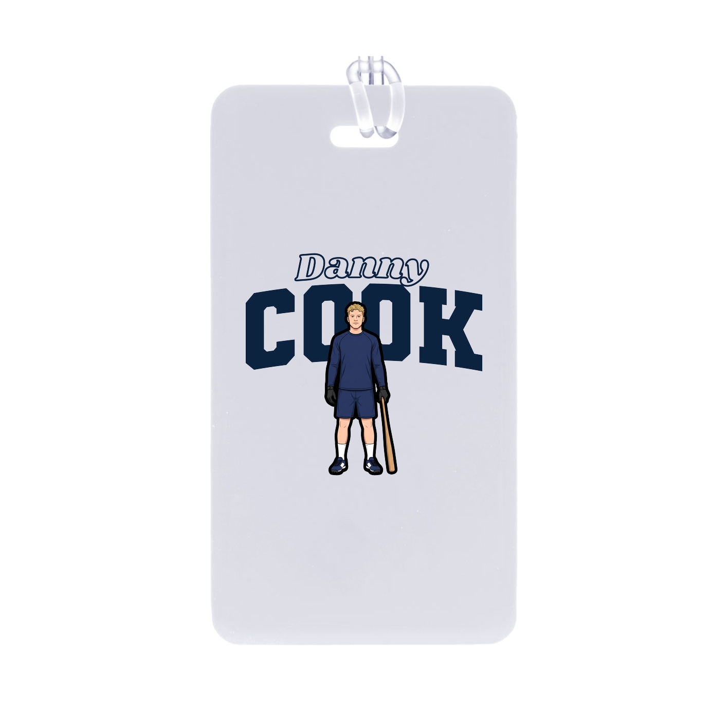 Bag Tag — Name Arch in Classic