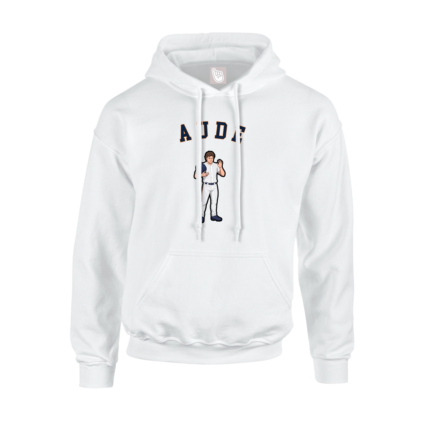 Hoodie — Shirsey Arch in White