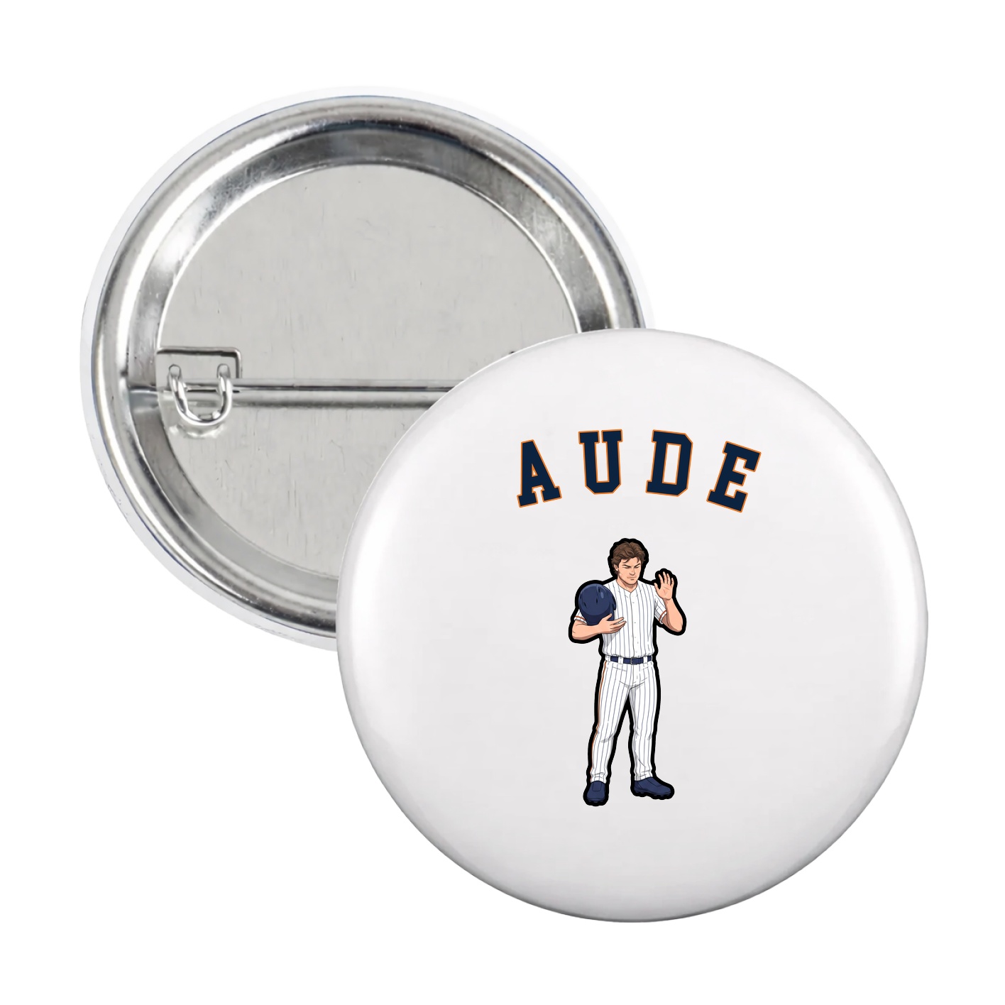 Game Day Button — Shirsey Arch in White