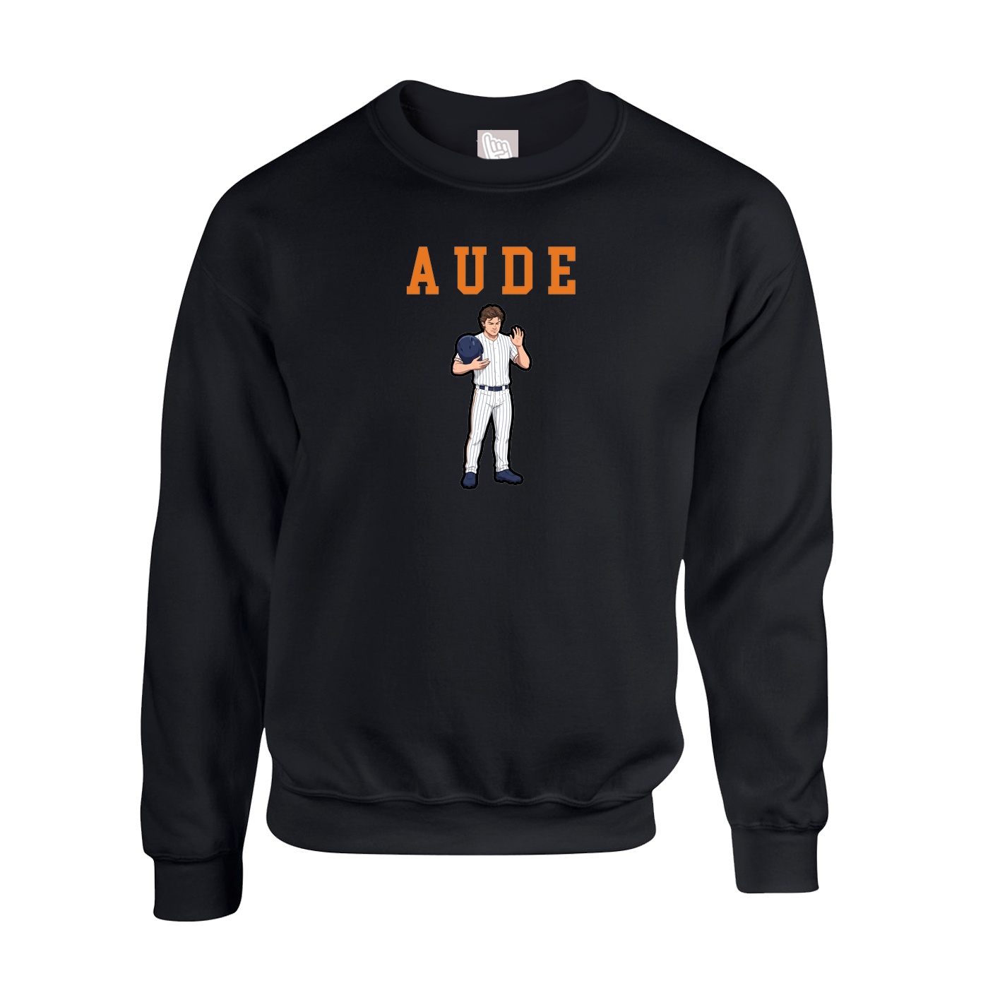 Fleece Crew — Shirsey in Black