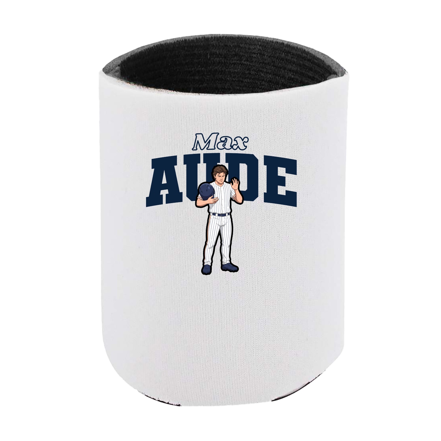 Can Holder — Name Arch in White