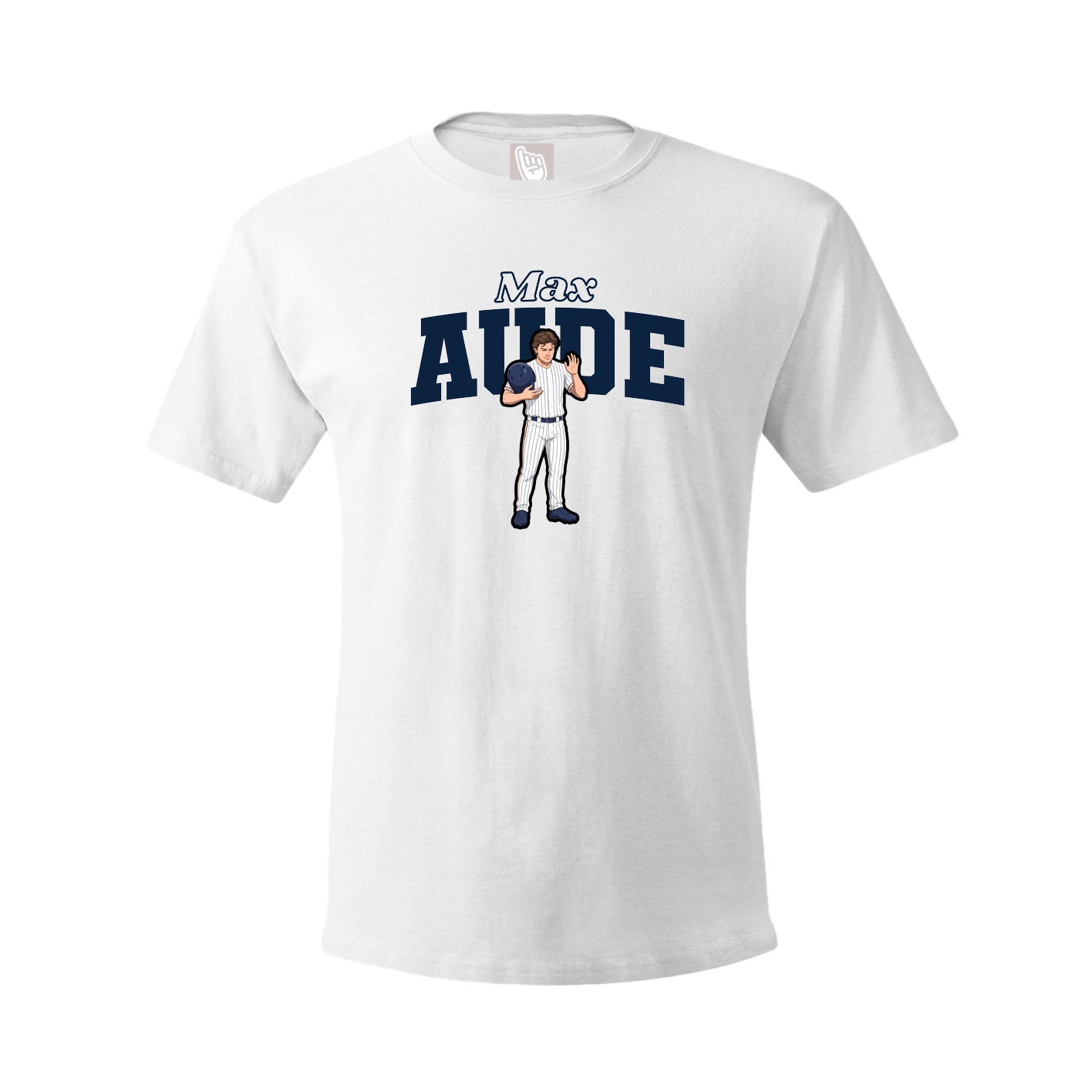 Tee — Name Arch in White