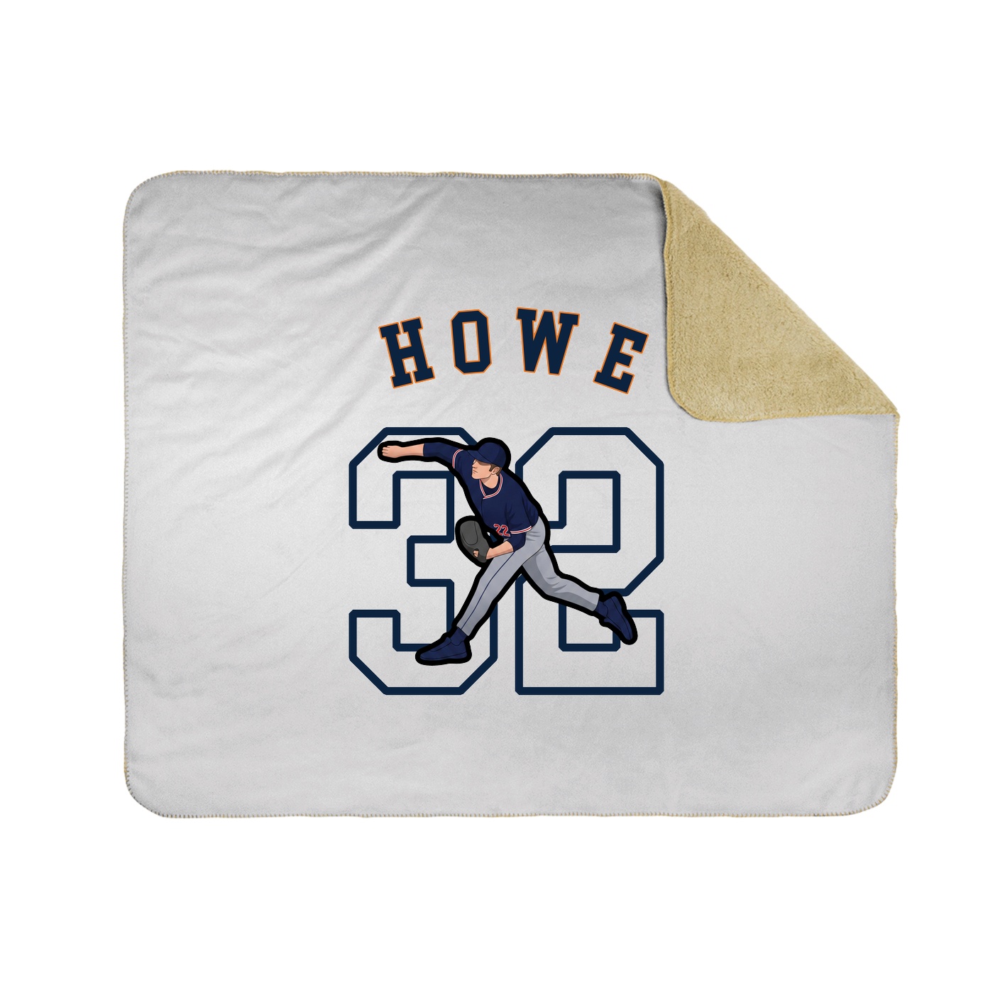 Throw Blanket — Shirsey Arch in White