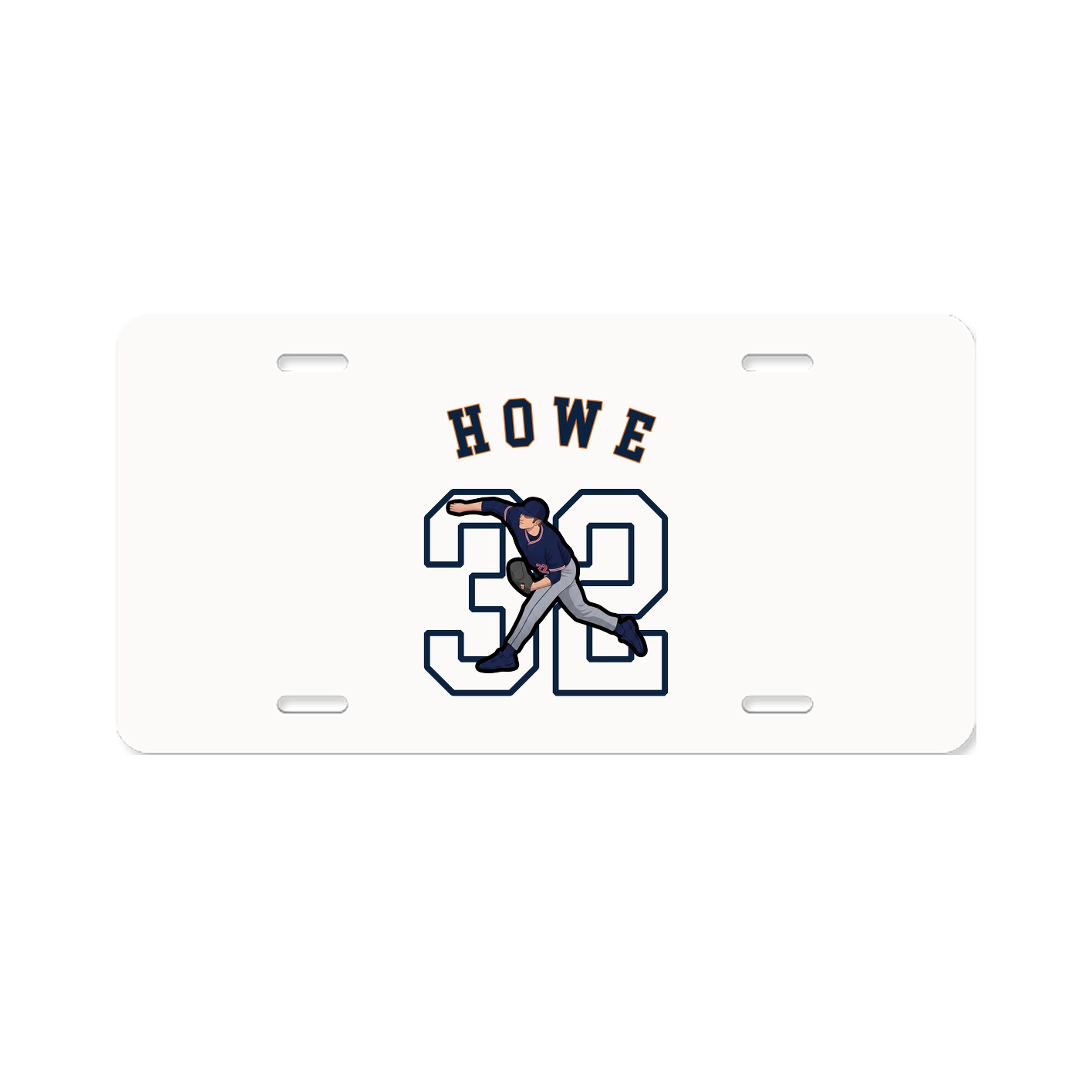License Plate — Shirsey Arch in Classic