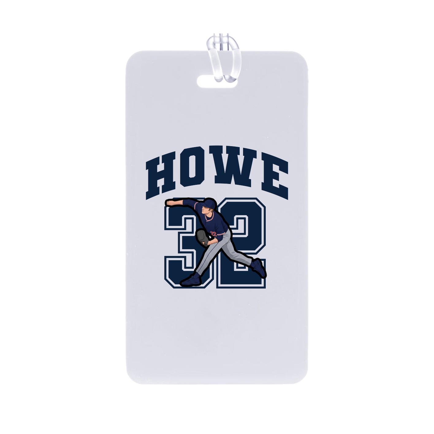 Bag Tag — Number in Classic