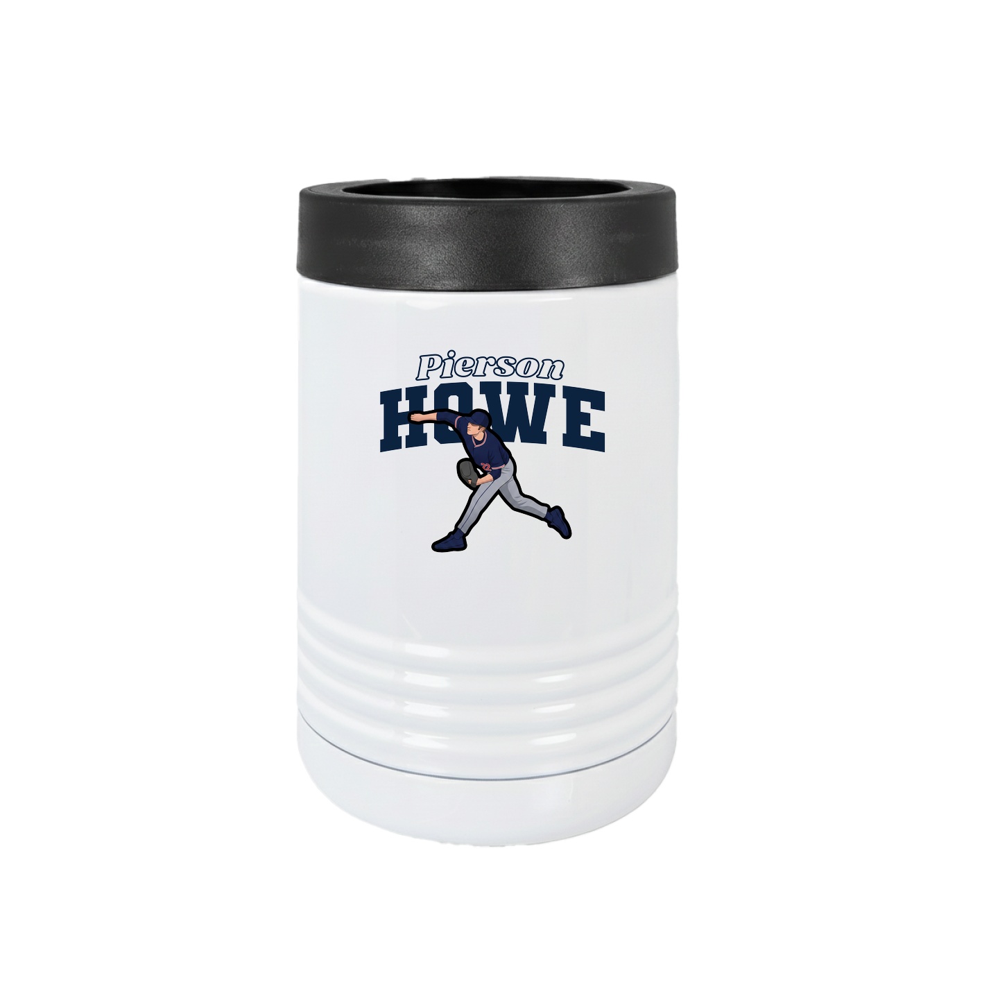 Beverage Holder — Name Arch in White
