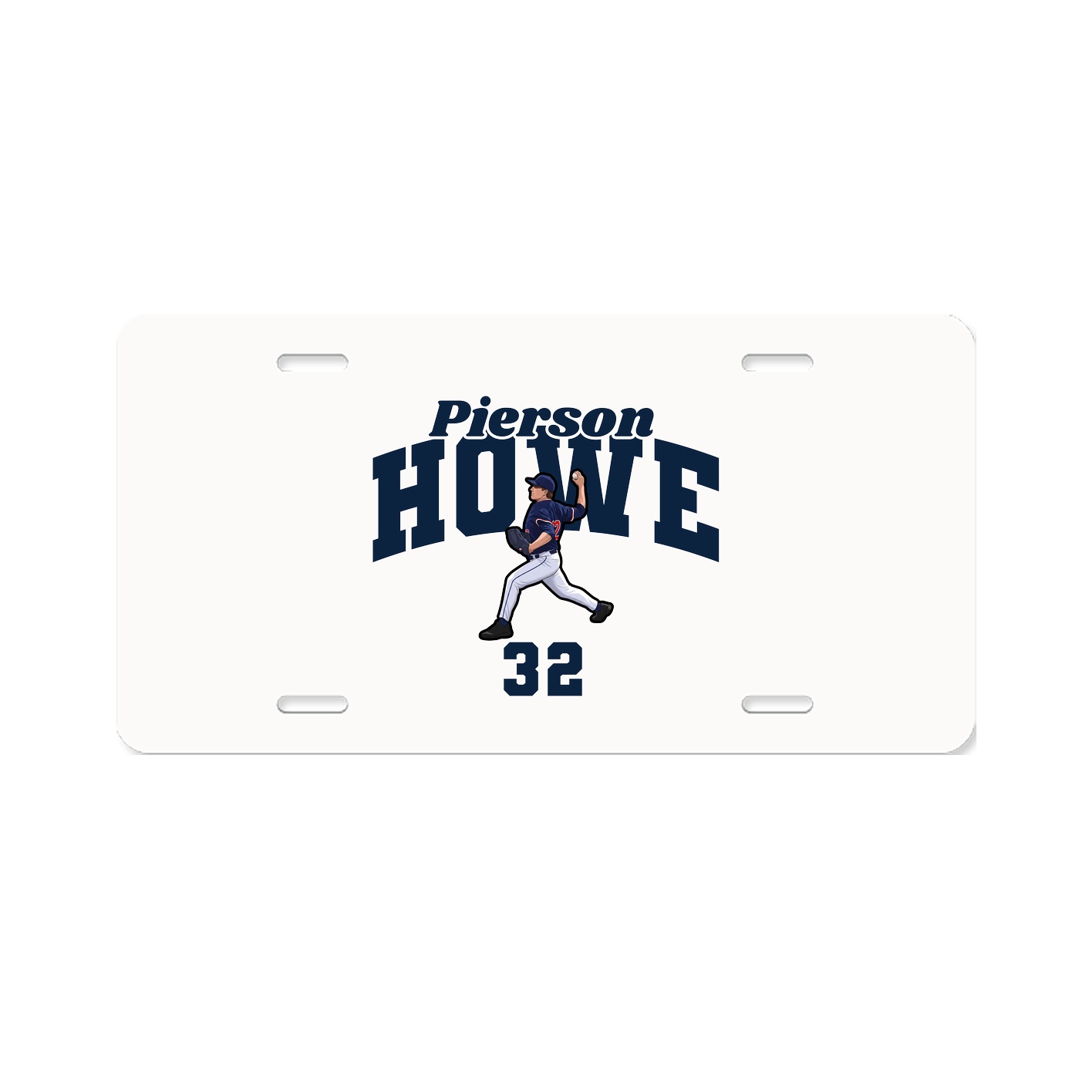 License Plate — Signature Arch in Classic