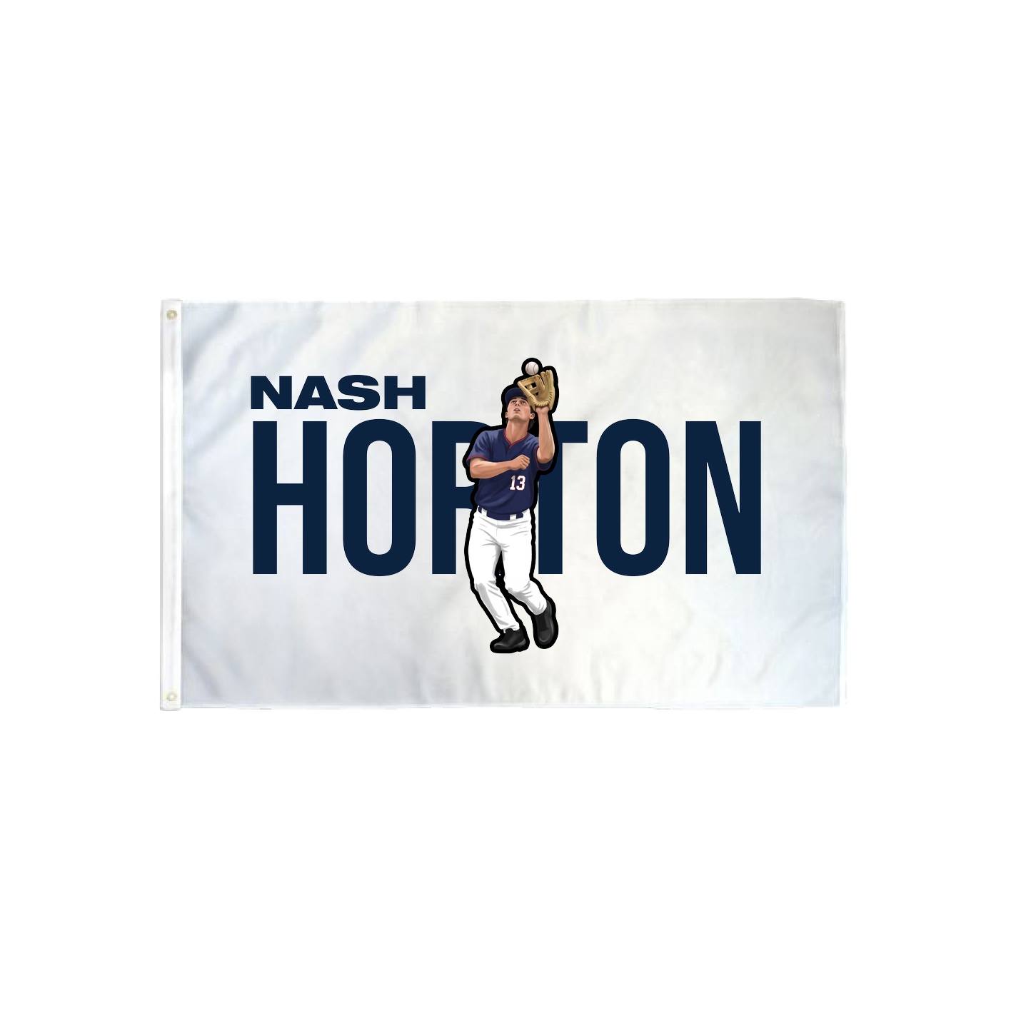 3x5 Flag — Player Name in Classic