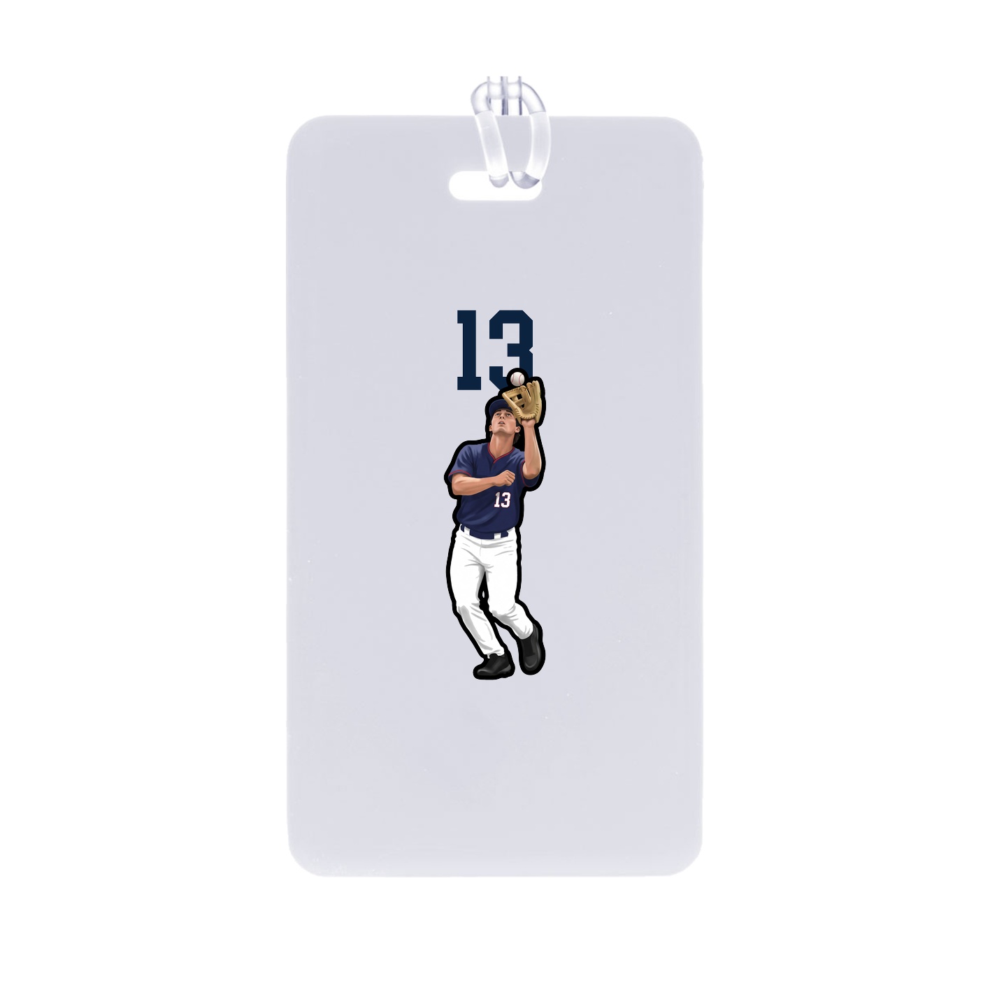 Bag Tag — Number Top in Classic