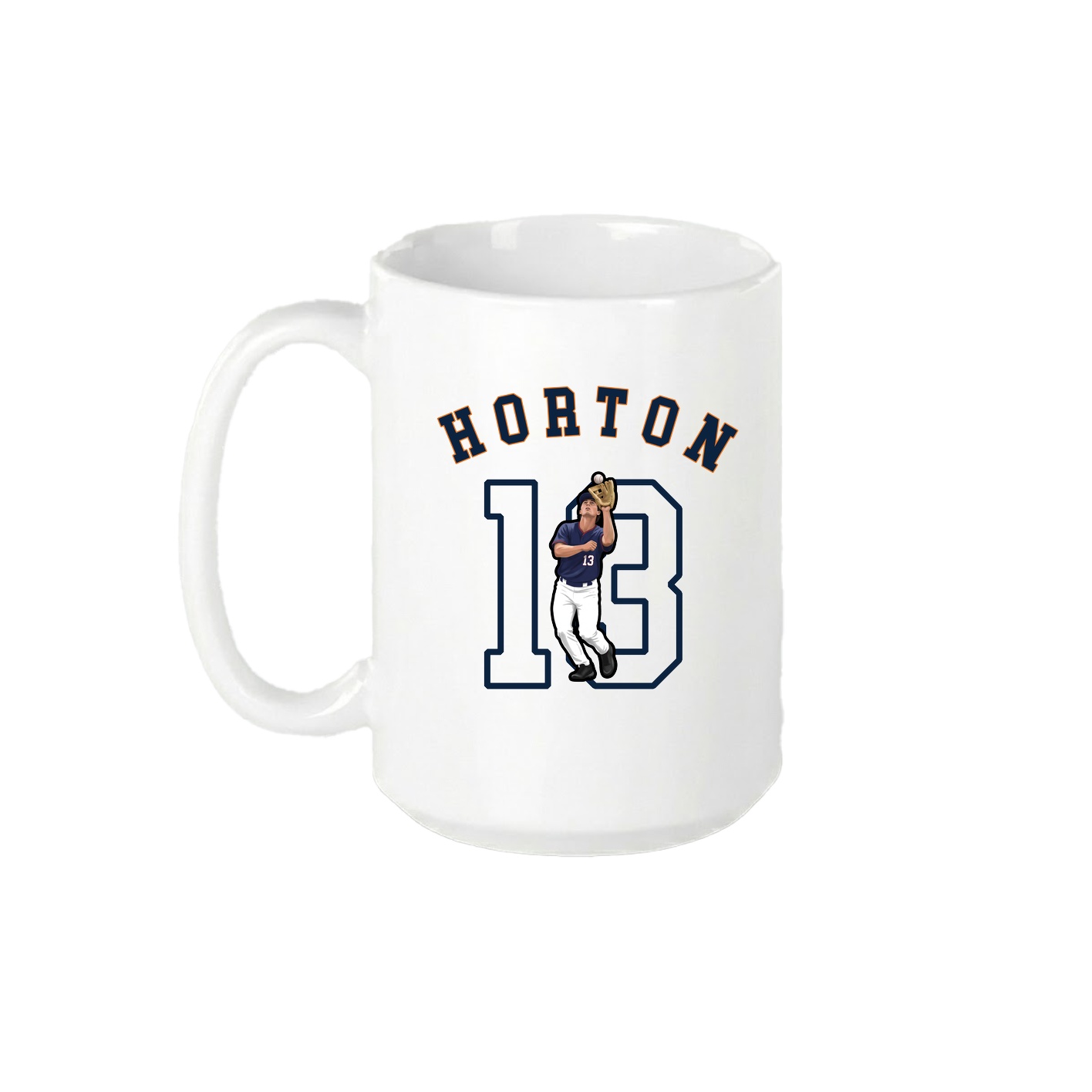 15oz Coffee Mug — Shirsey Arch in White