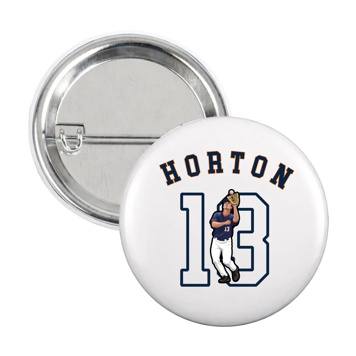 Game Day Button — Shirsey Arch in White