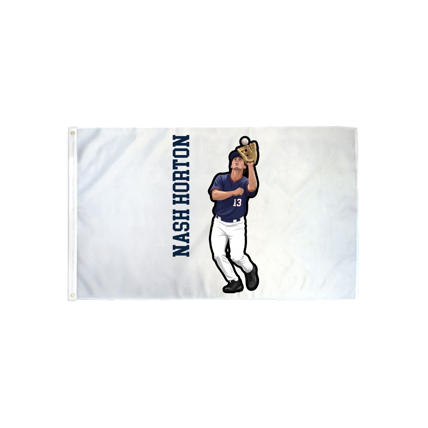 3x5 Flag — Name Vertical in Classic