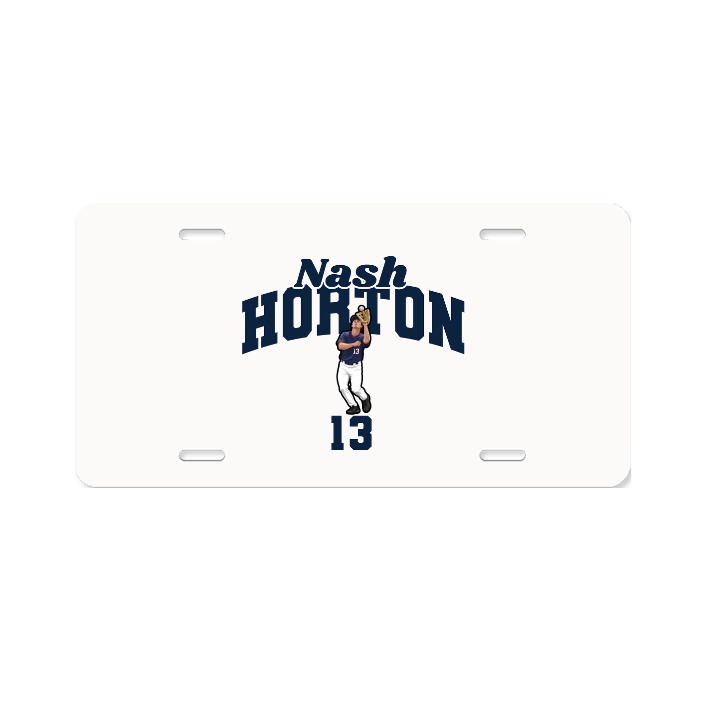 License Plate — Signature Arch in Classic