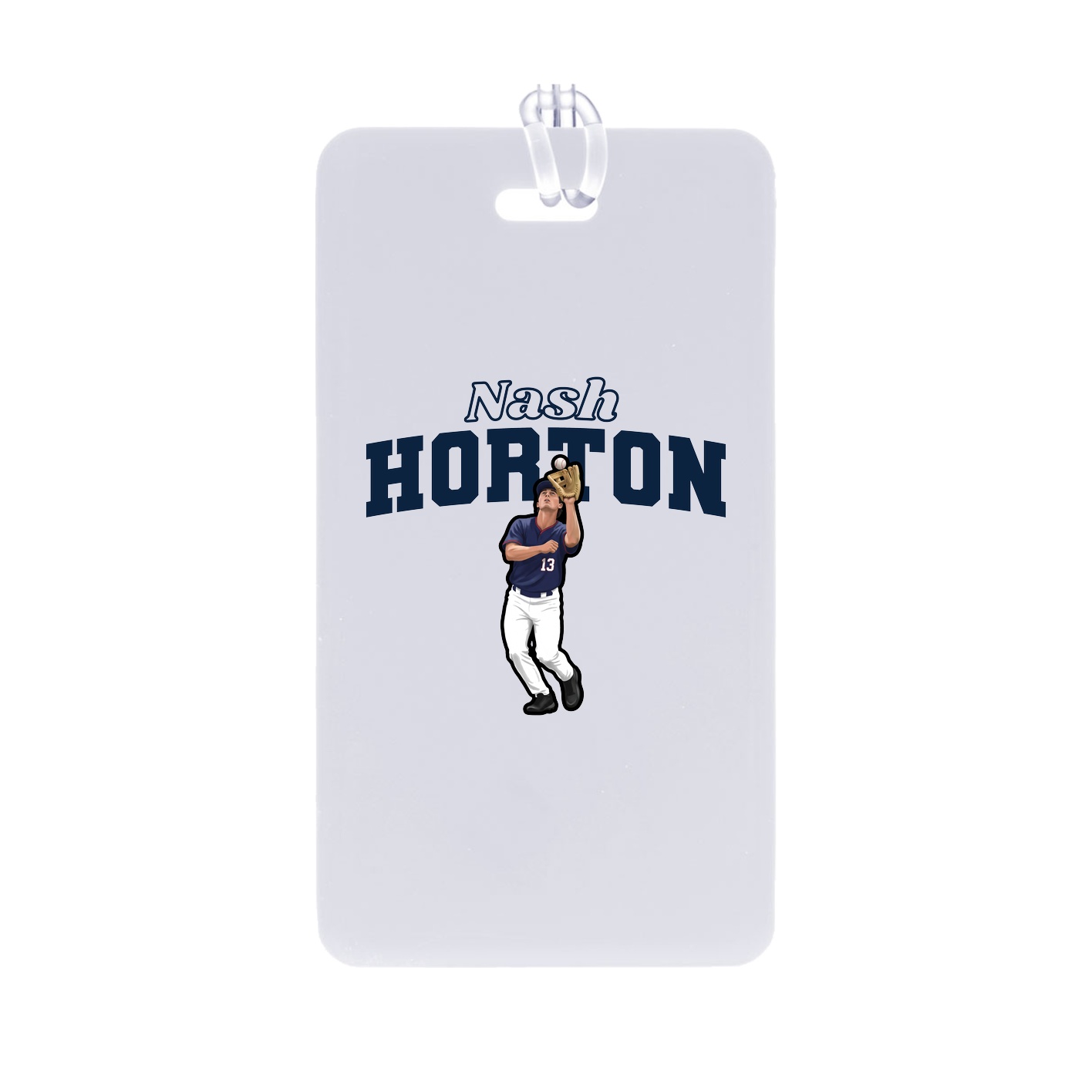 Bag Tag — Name Arch in Classic
