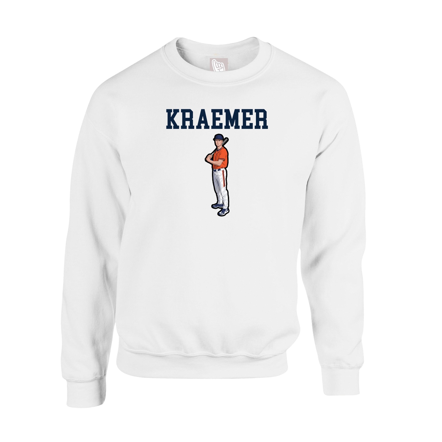 Fleece Crew — Shirsey in White